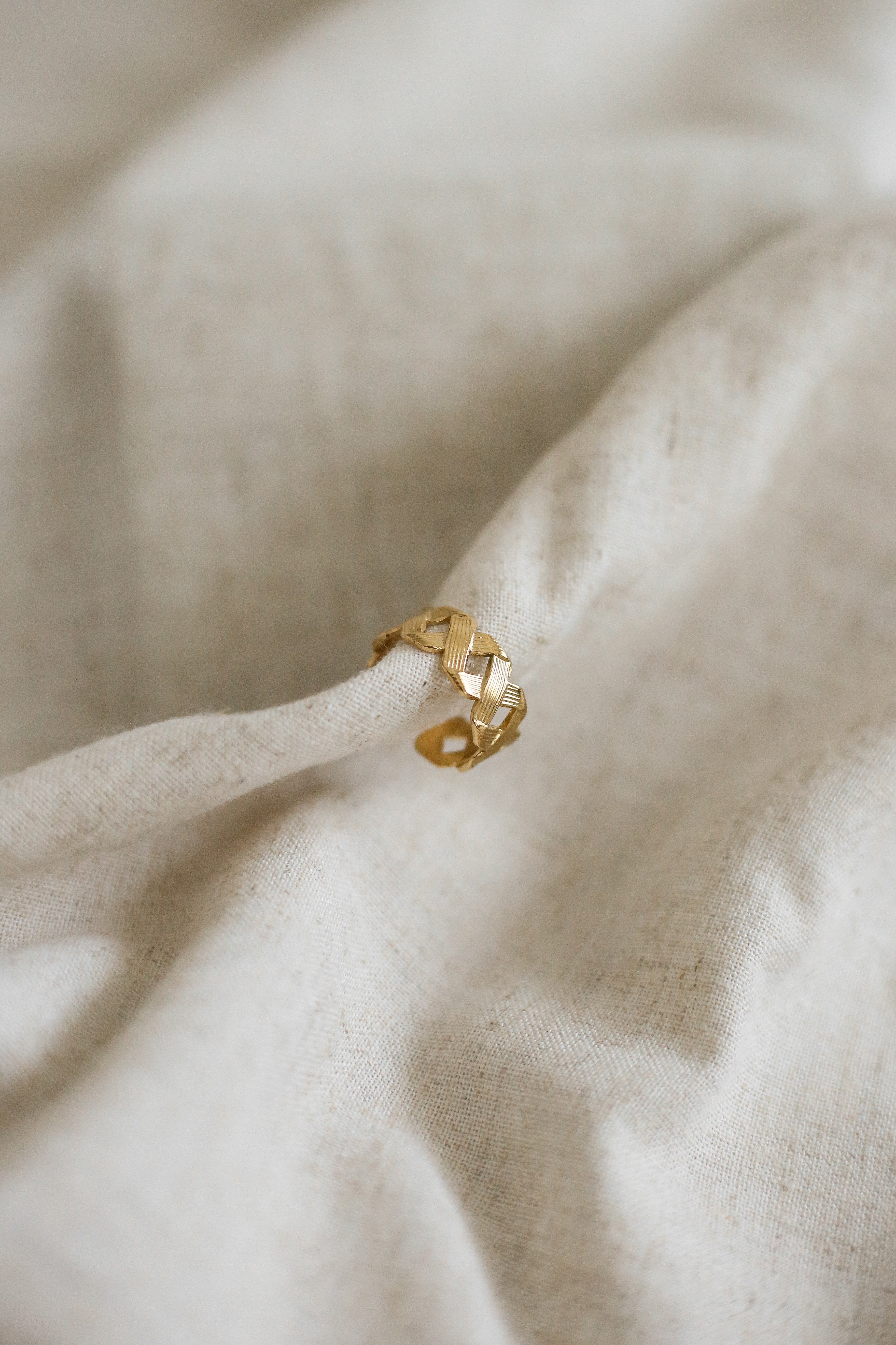 Eulalie Ring - has waterproof, durable, elegant and vintage inspired jewelry