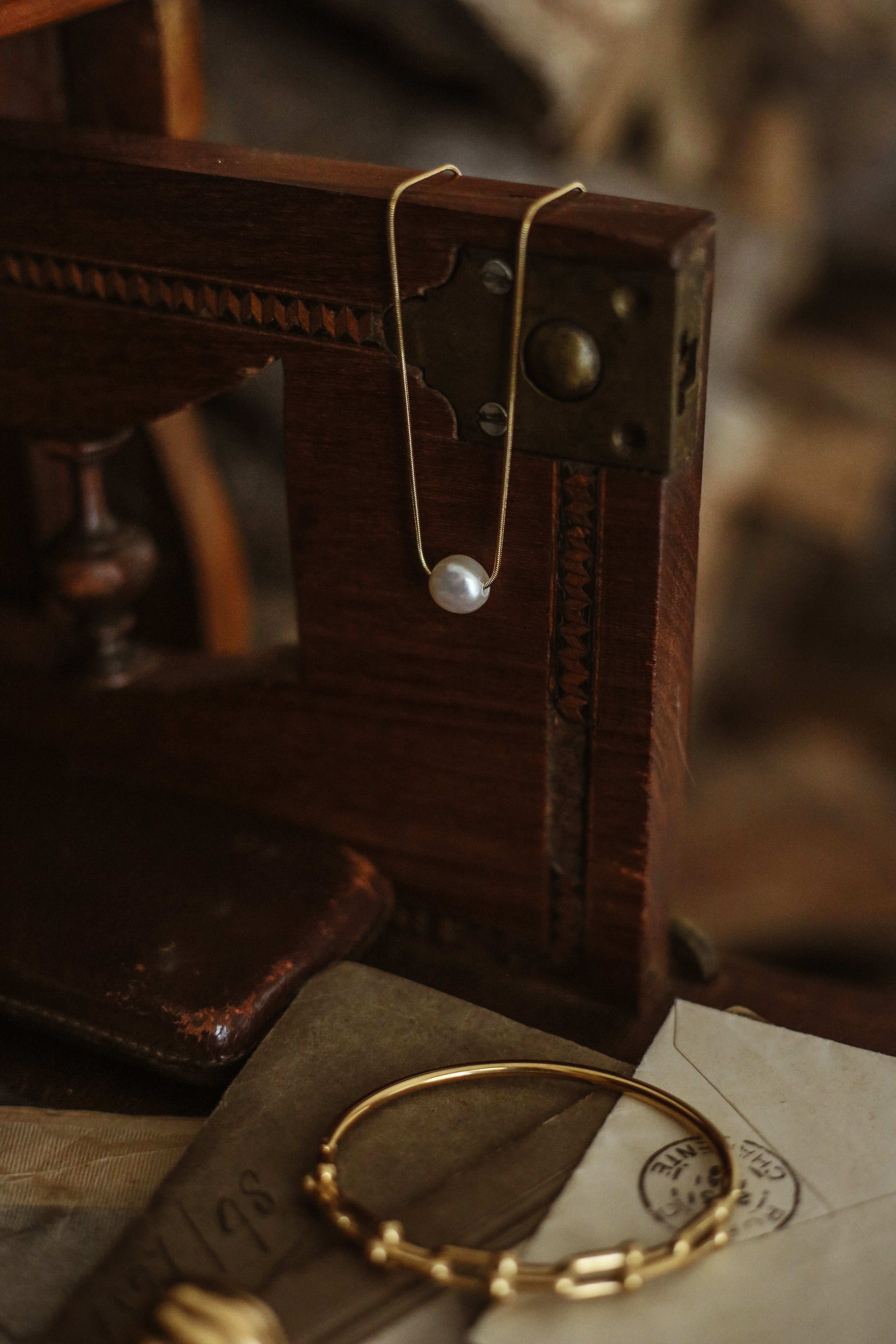 Evangeline Necklace - has waterproof, durable, elegant and vintage inspired jewelry