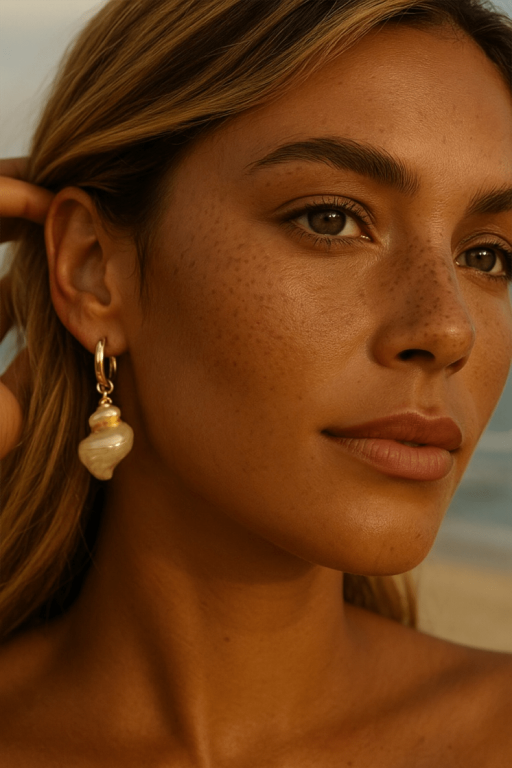 Frédérique Hoops - has waterproof, durable, elegant and vintage inspired jewelry