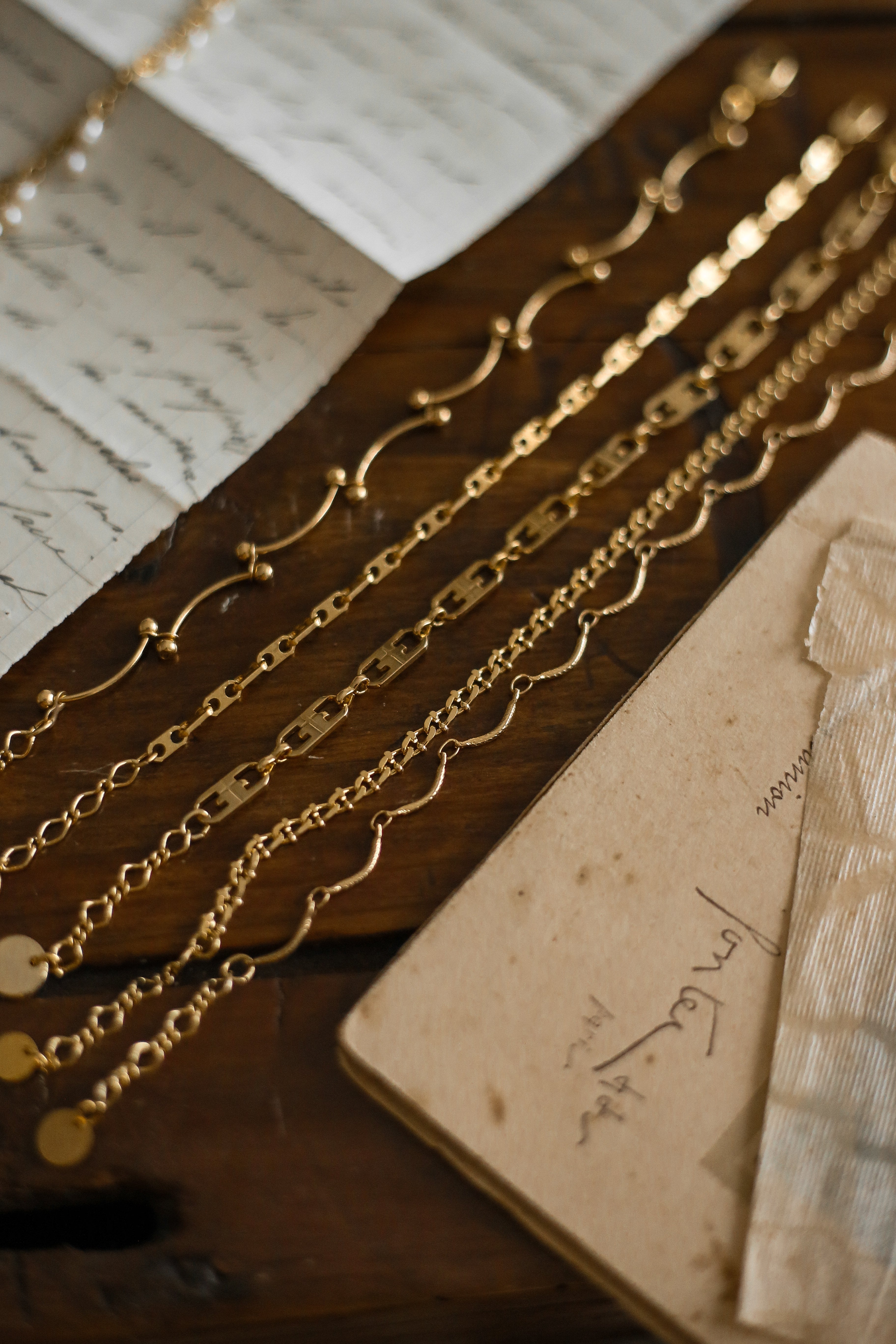 Isabella (Vintage) Chain bracelet - has waterproof, durable, elegant and vintage inspired jewelry