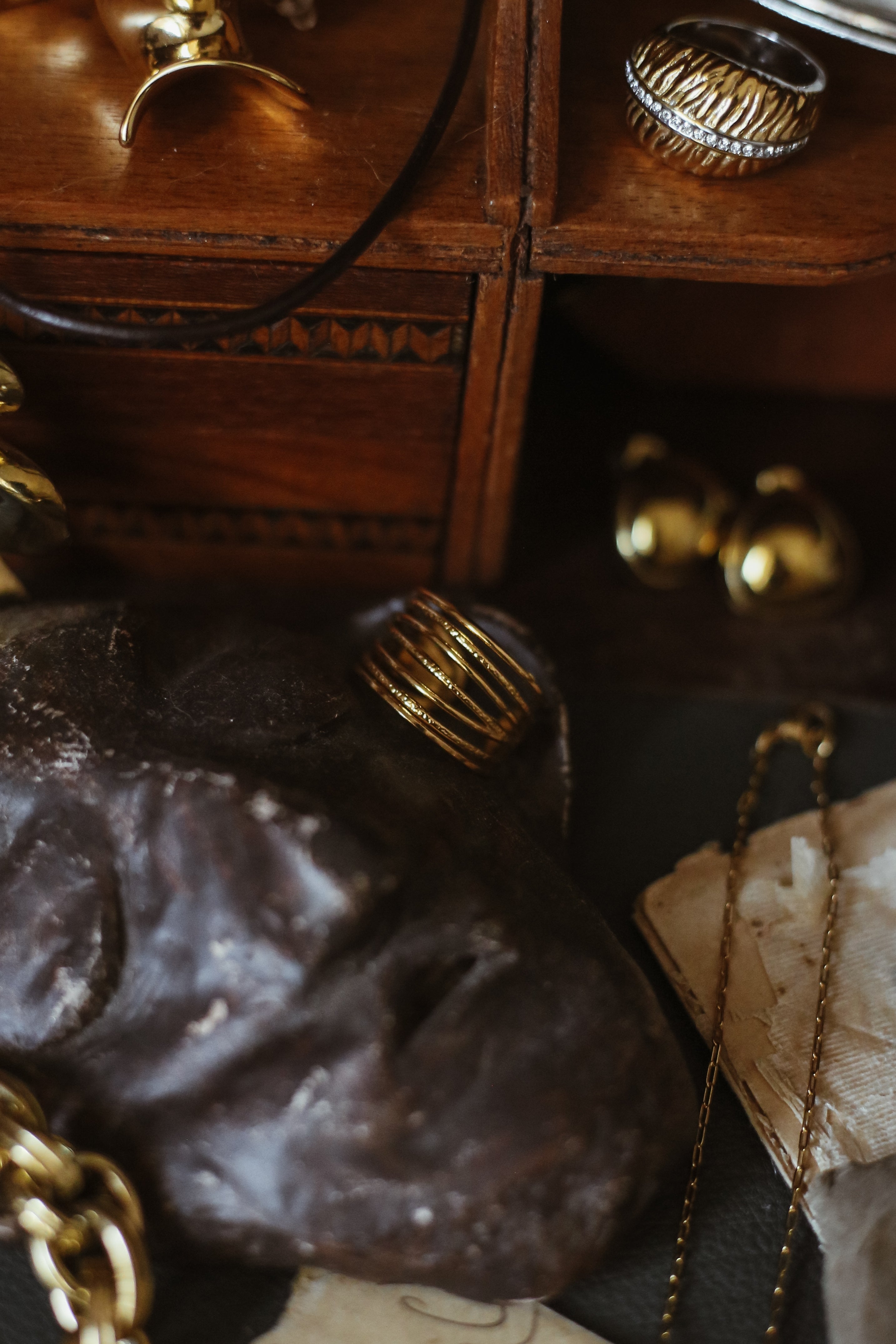 Isadora Ring - has waterproof, durable, elegant and vintage inspired jewelry