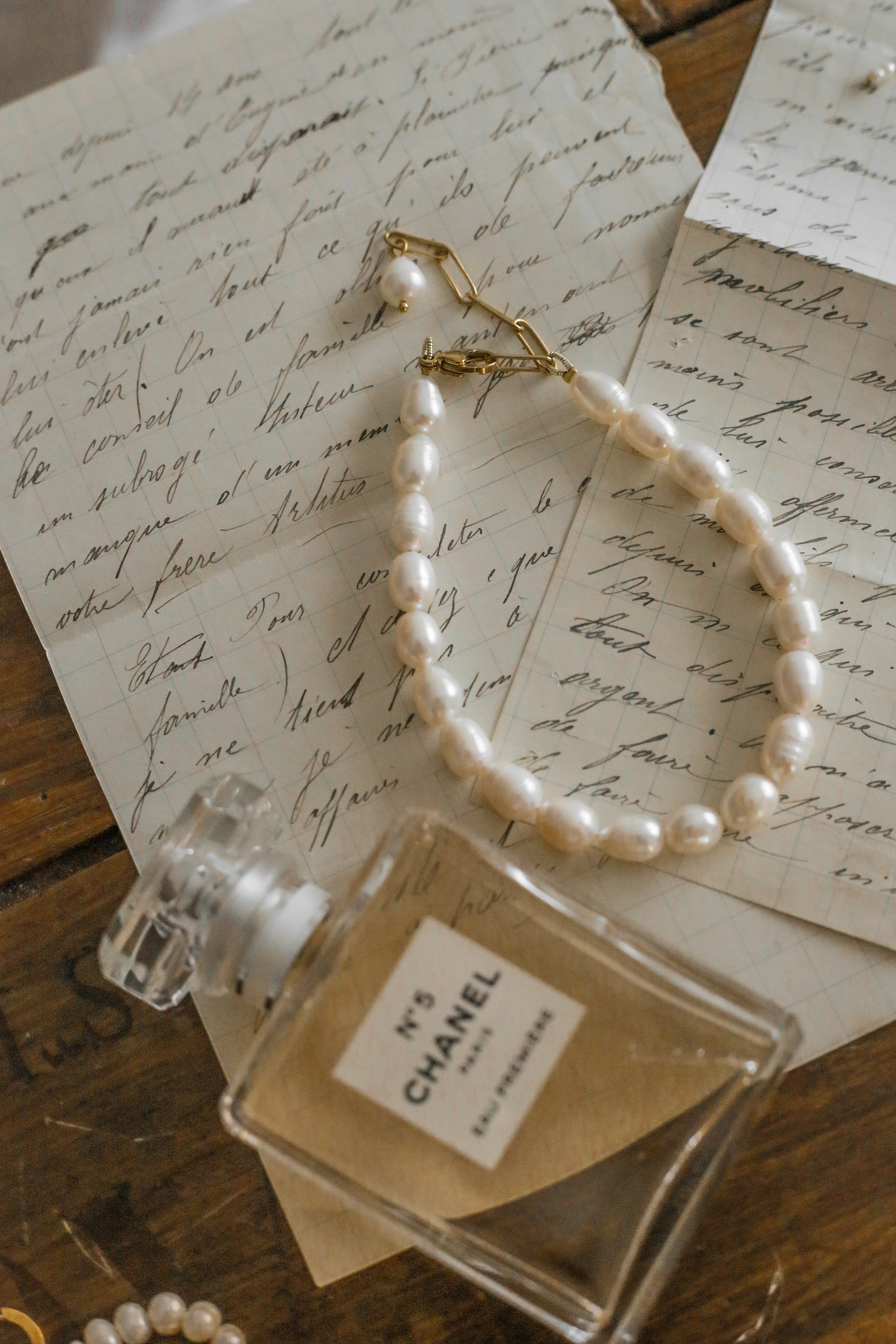 Jacey Pearl Anklet - has waterproof, durable, elegant and vintage inspired jewelry