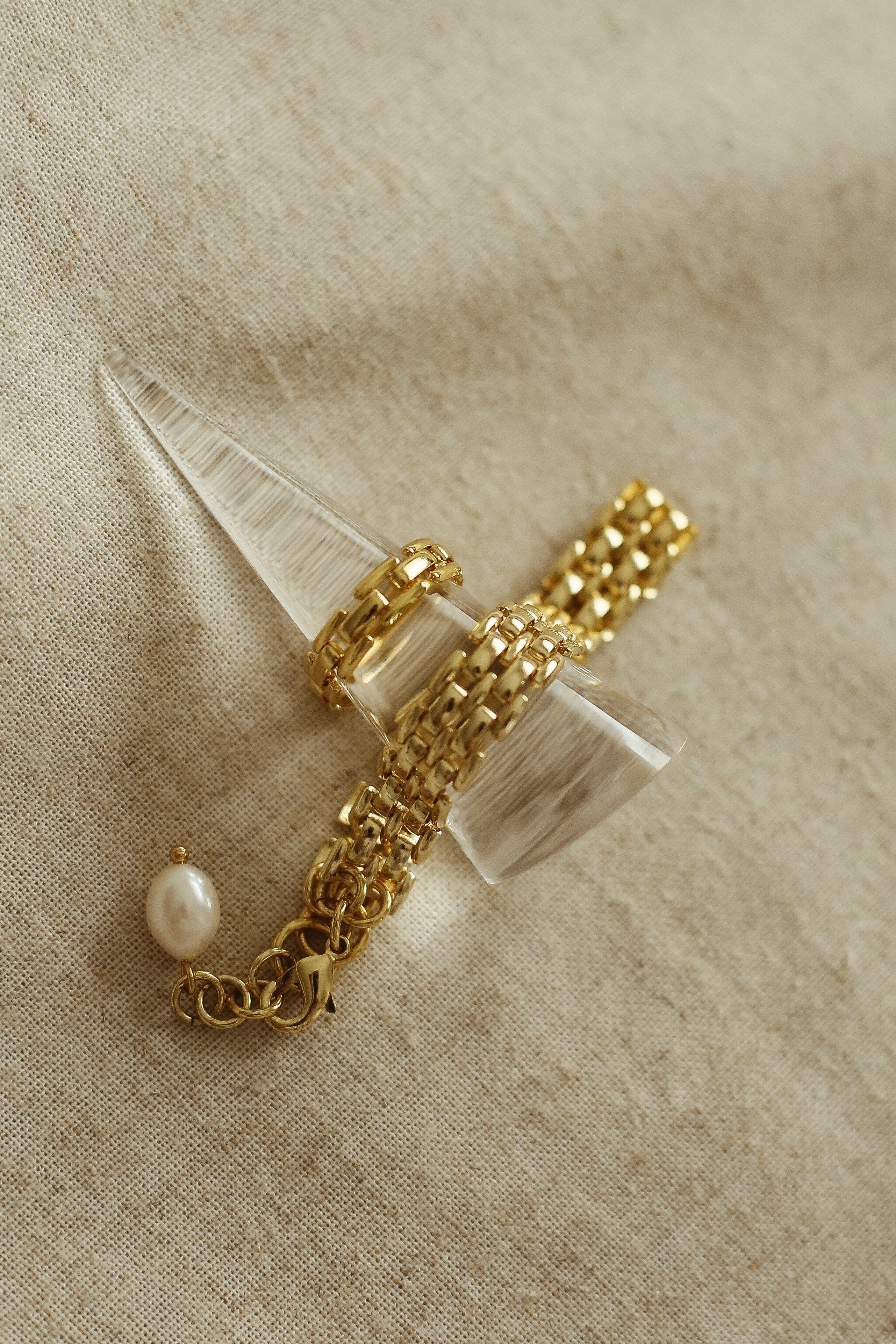 Jeanne Bracelet & Ring - has waterproof, durable, elegant and vintage inspired jewelry