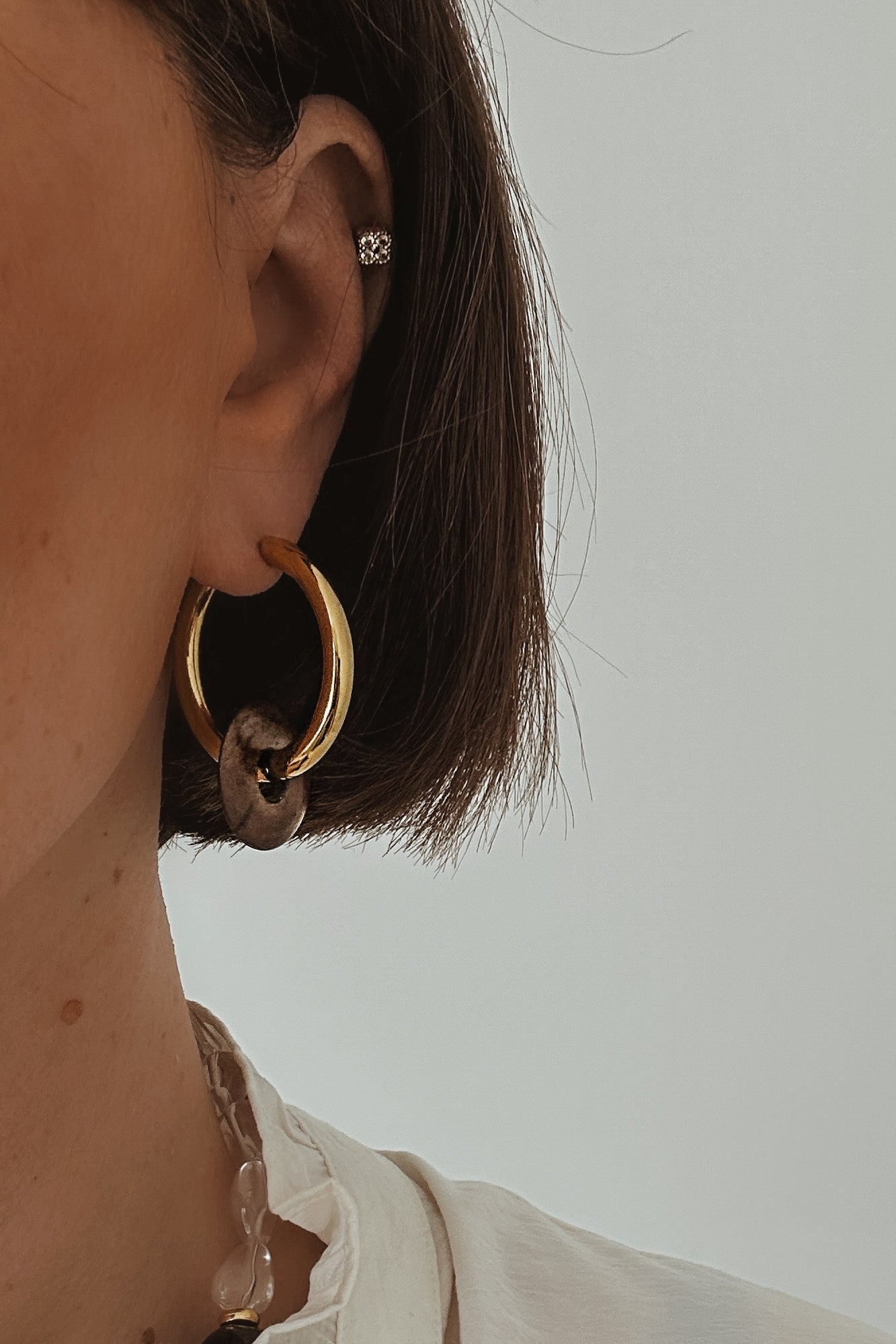 Marylebone Hoops - Boutique Minimaliste has waterproof, durable, elegant and vintage inspired jewelry