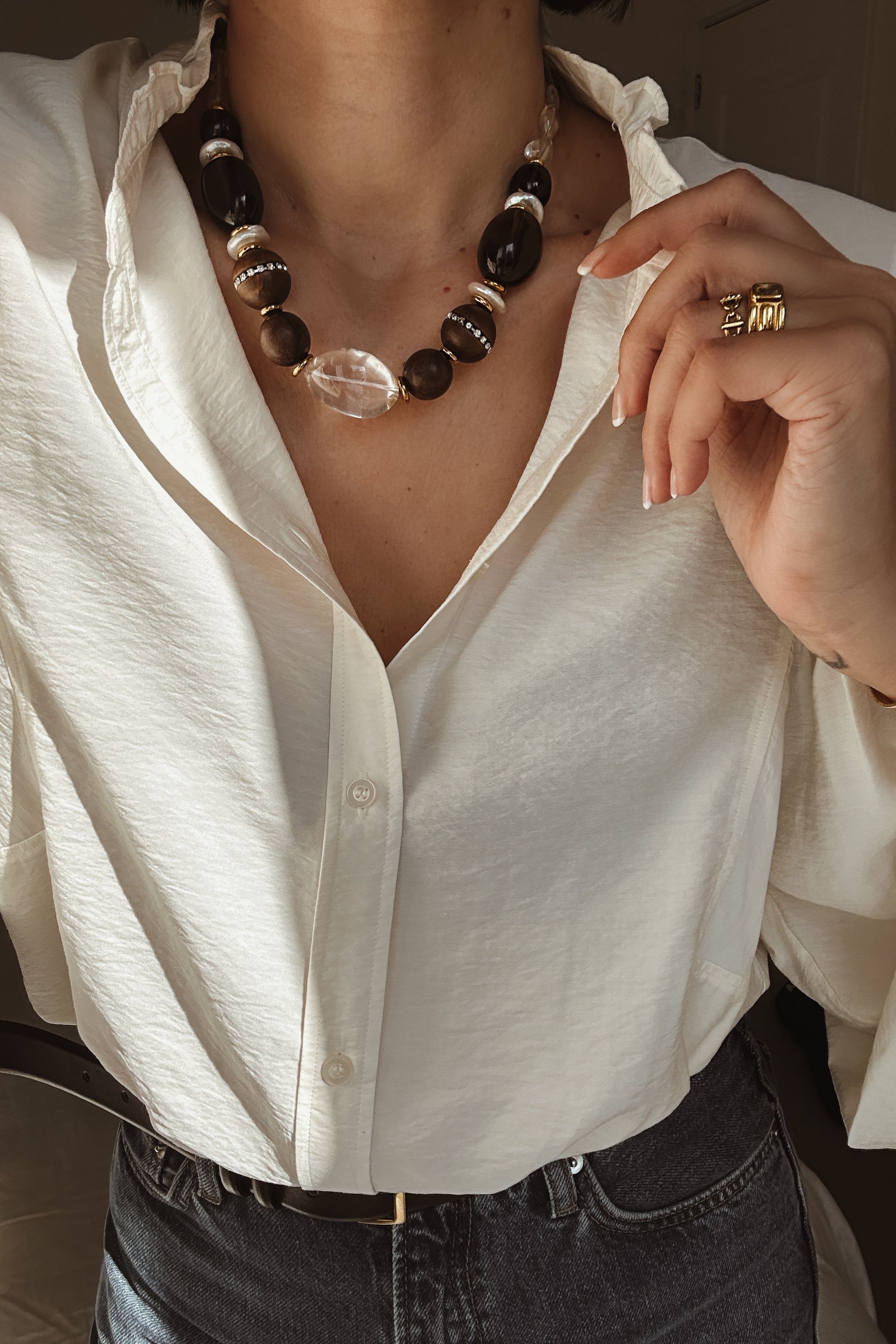 Marylebone (Vintage) Necklace - Boutique Minimaliste has waterproof, durable, elegant and vintage inspired jewelry