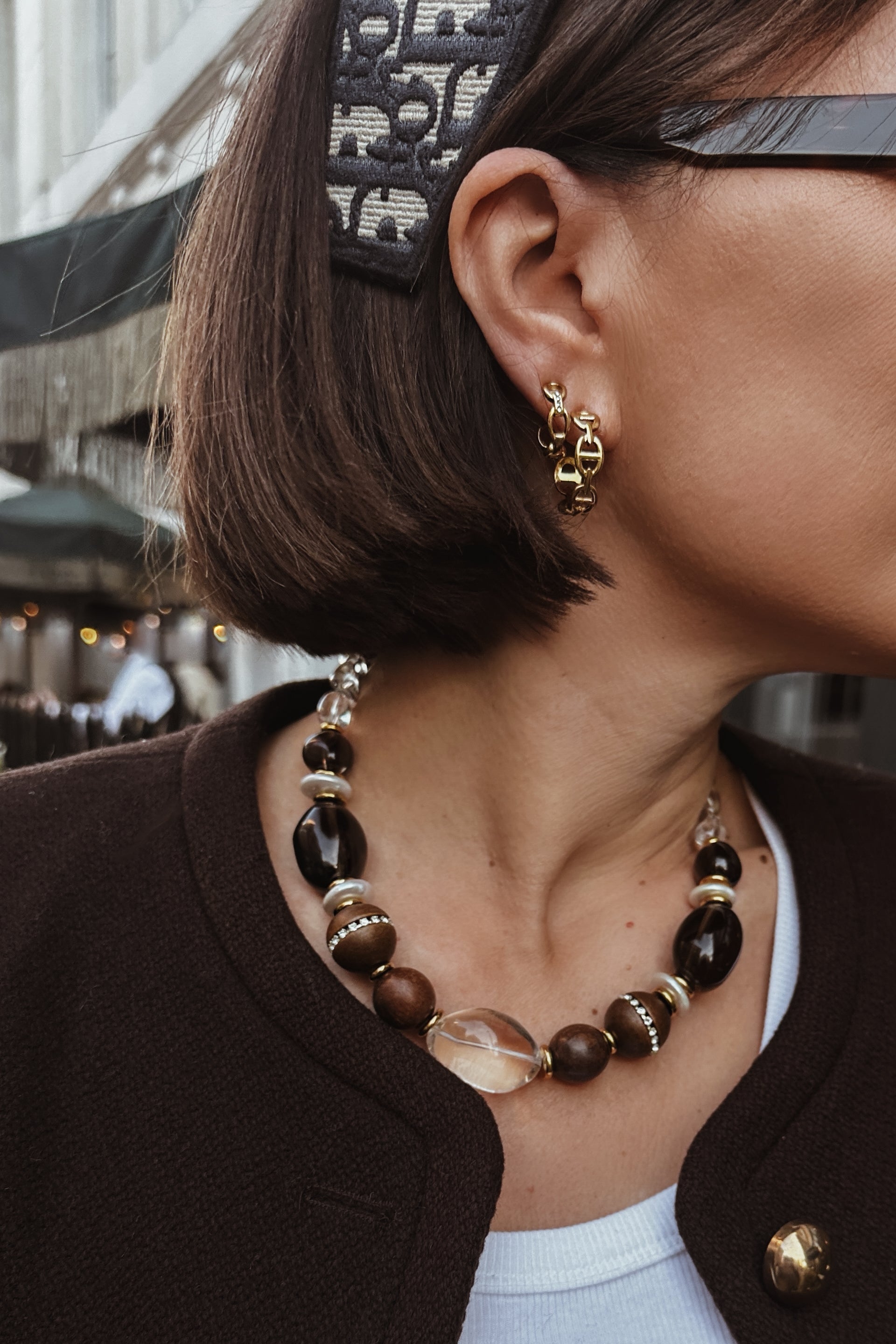 Mayfair Hoops - Boutique Minimaliste has waterproof, durable, elegant and vintage inspired jewelry