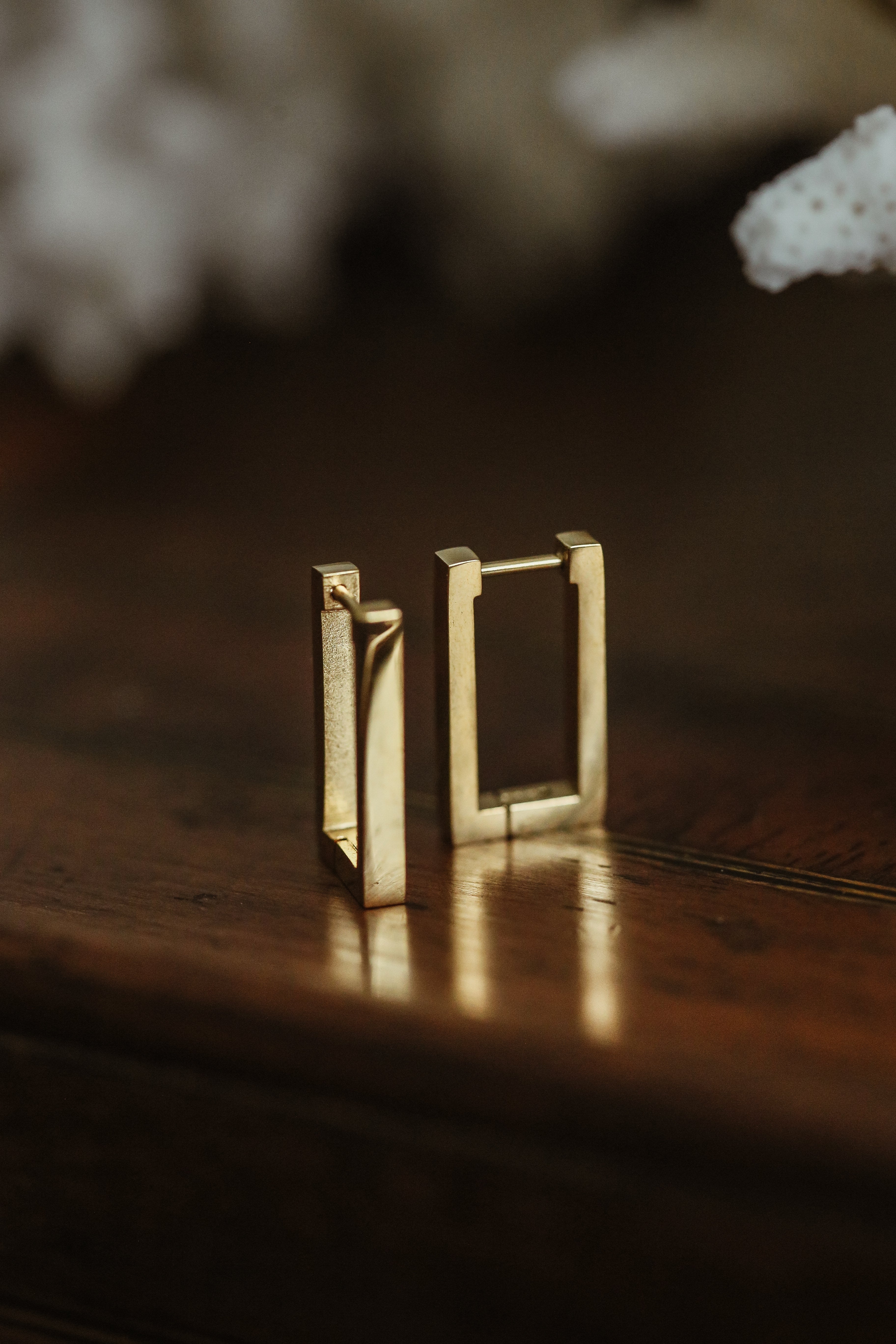 Miriam Minimal Huggies - has waterproof, durable, elegant and vintage inspired jewelry