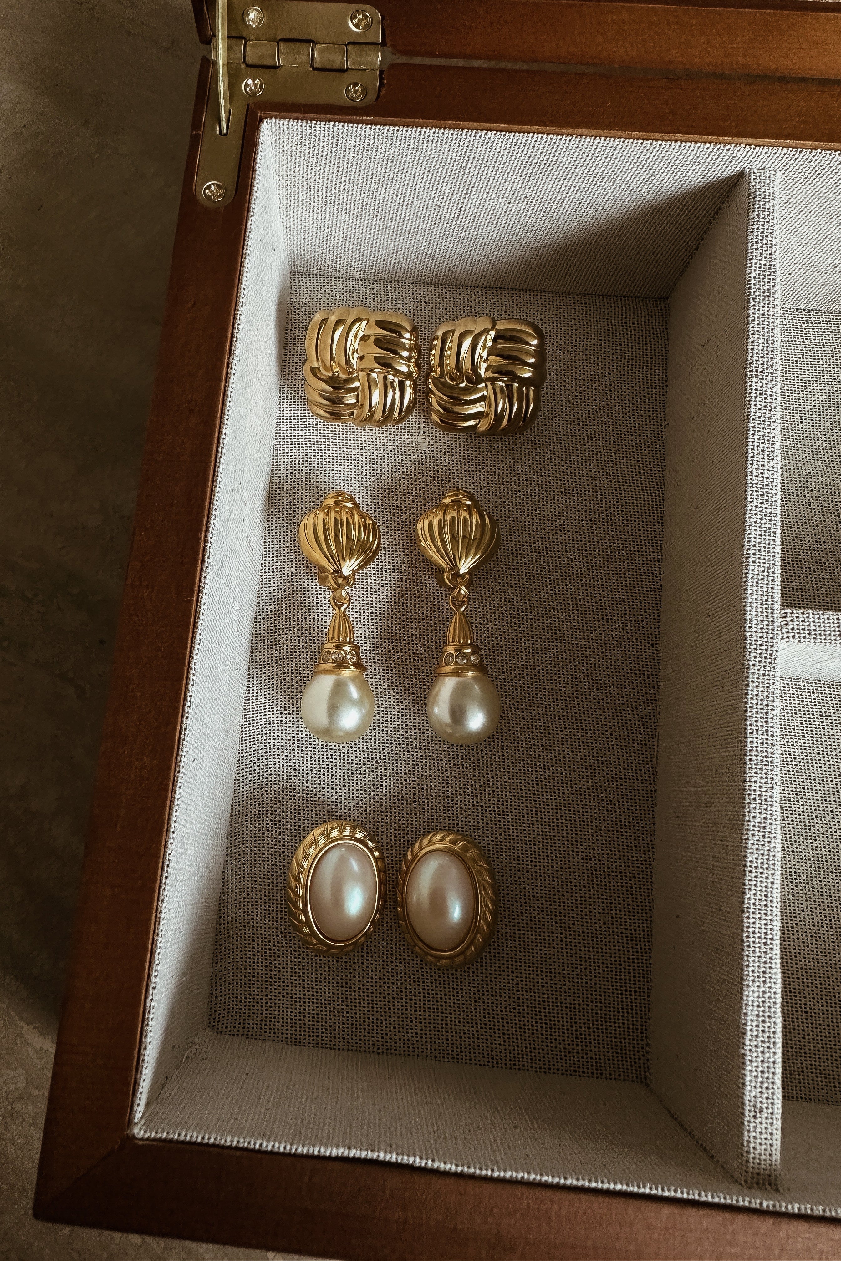 Miriam (Vintage) Earrings - Boutique Minimaliste has waterproof, durable, elegant and vintage inspired jewelry