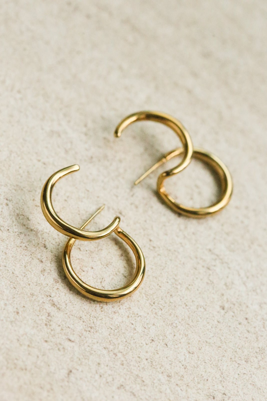 Octavia Hoops - has waterproof, durable, elegant and vintage inspired jewelry
