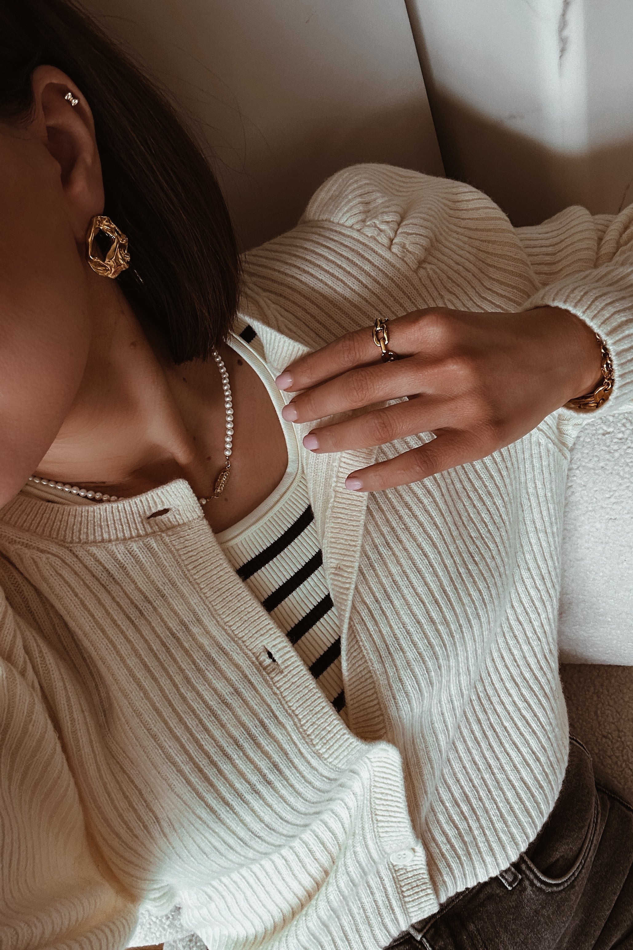 Organic Statement Earrings - Boutique Minimaliste has waterproof, durable, elegant and vintage inspired jewelry