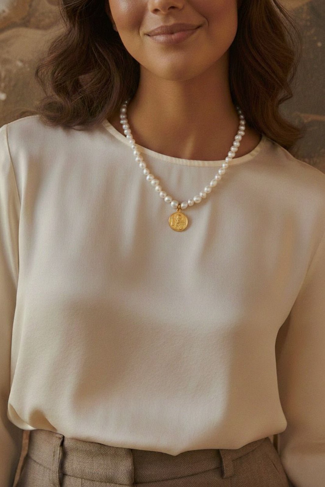 Saint Benedict Necklace - has waterproof, durable, elegant and vintage inspired jewelry