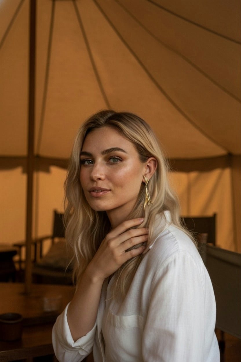 Seraphine Earrings - has waterproof, durable, elegant and vintage inspired jewelry