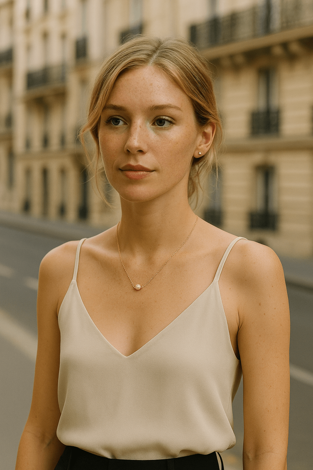 Single (Vintage) Pearl Necklace - has waterproof, durable, elegant and vintage inspired jewelry