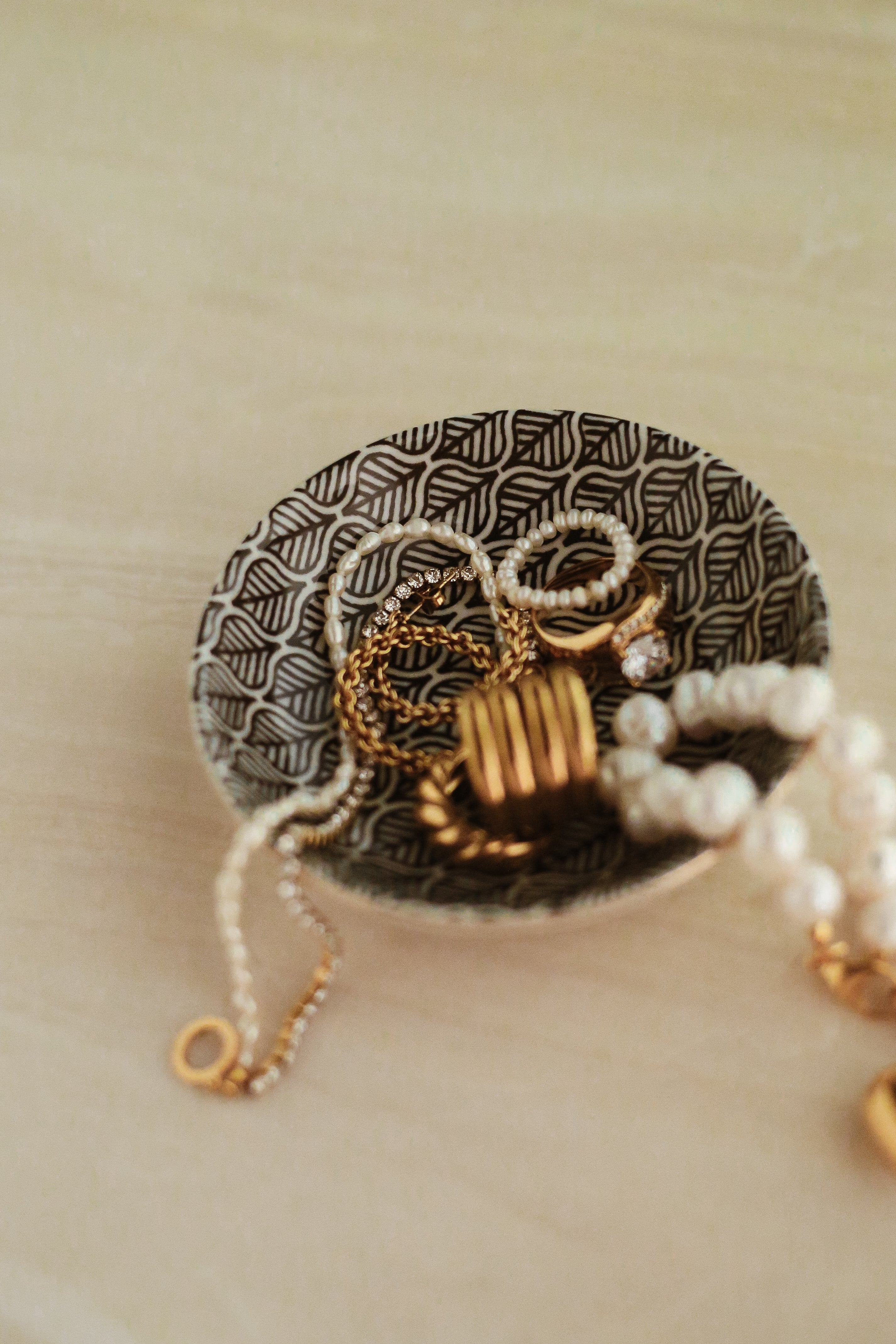 Small Trinket Dish - Leaf - has waterproof, durable, elegant and vintage inspired jewelry