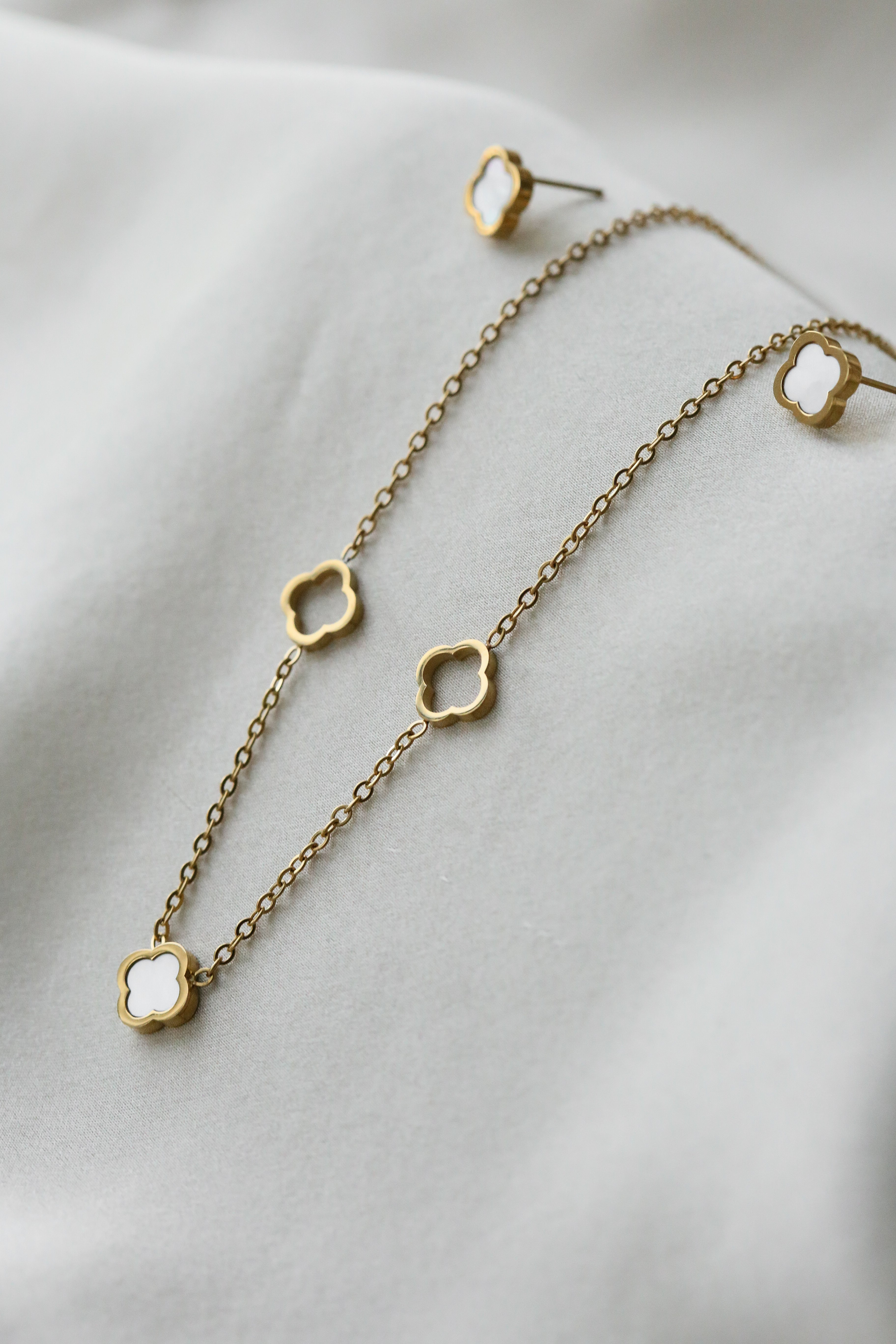 Viola Studs - has waterproof, durable, elegant and vintage inspired jewelry