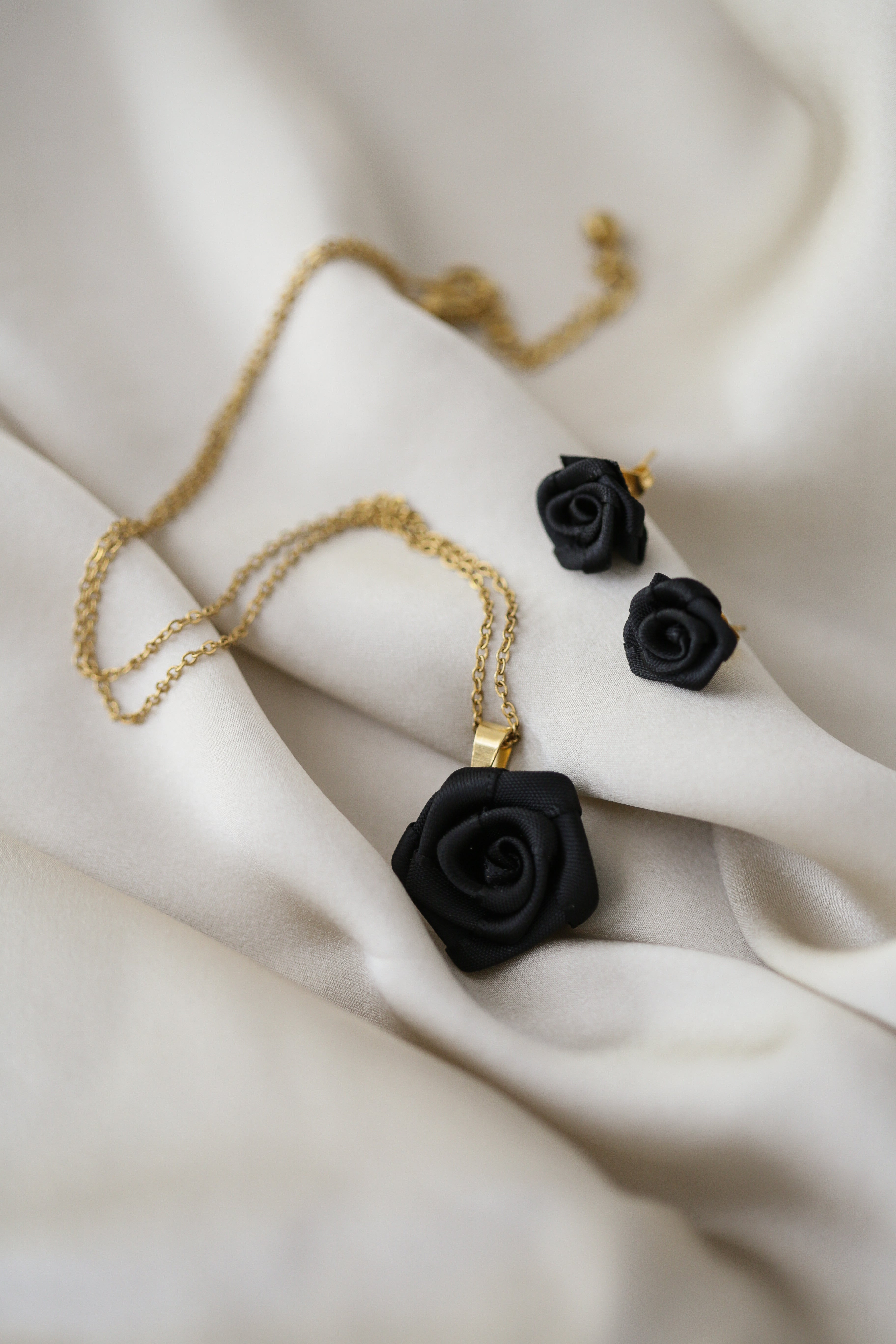 Xenopatra Rose Studs - Boutique Minimaliste has waterproof, durable, elegant and vintage inspired jewelry