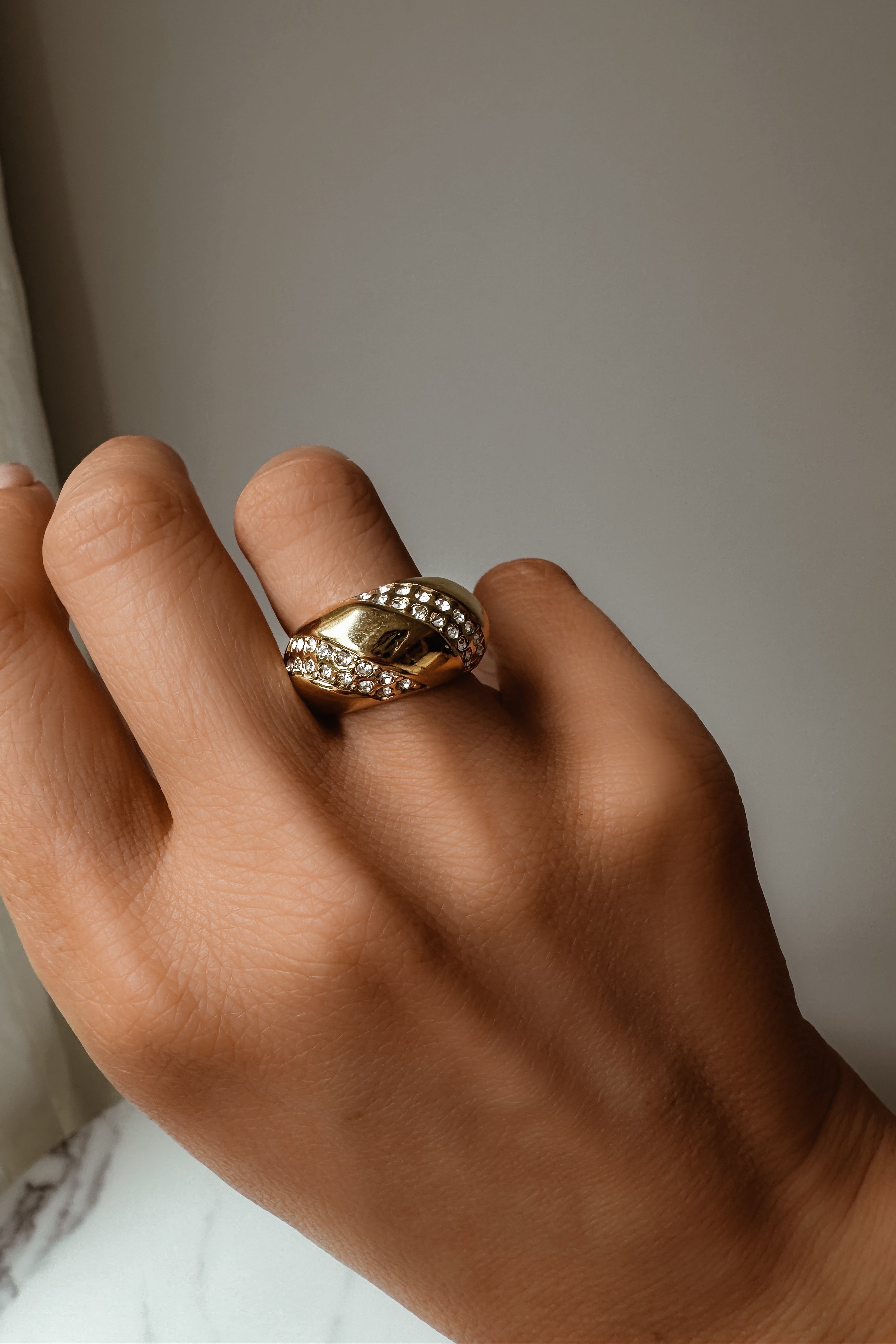 Zarah Ring - Boutique Minimaliste has waterproof, durable, elegant and vintage inspired jewelry