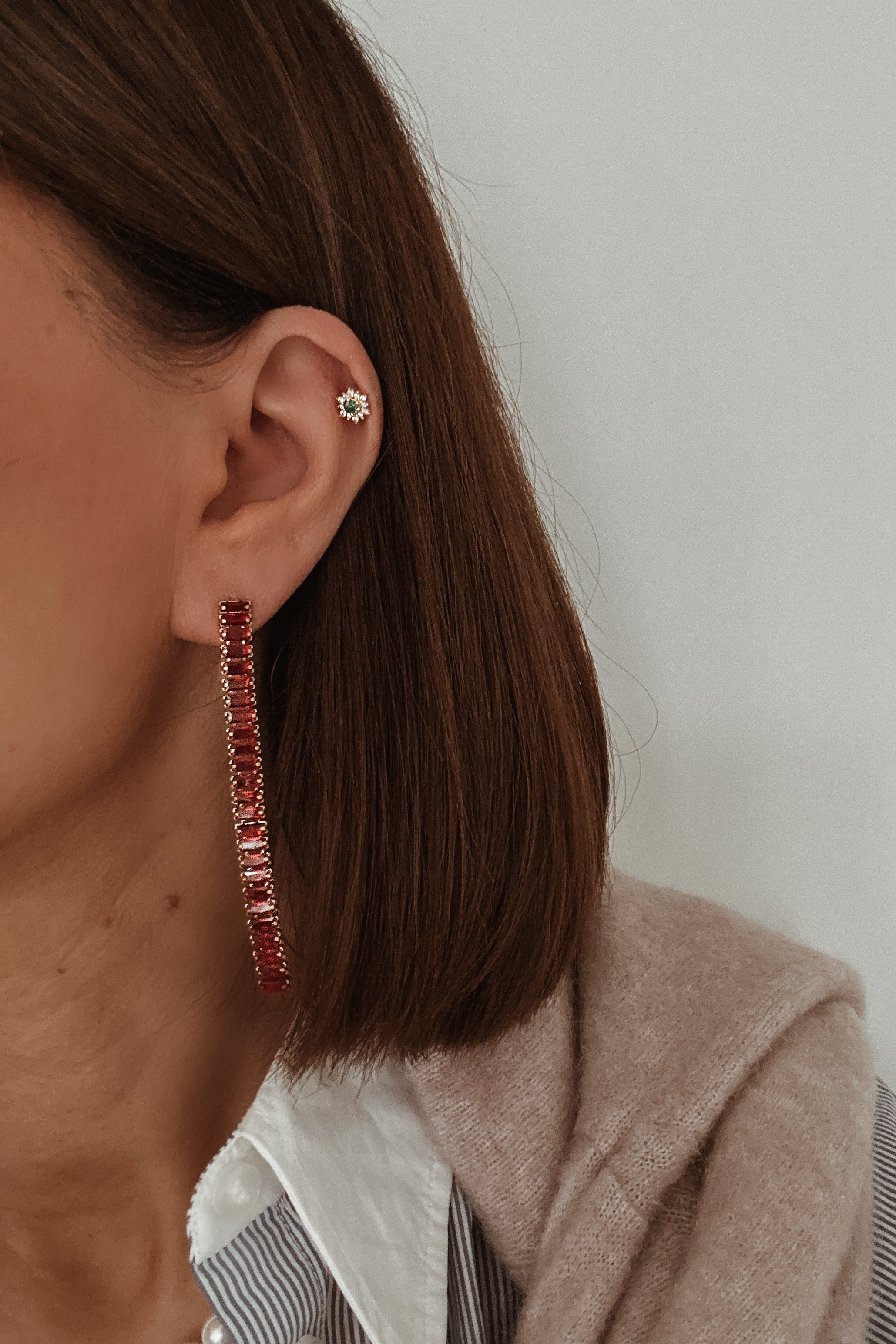 Zeudi Earrings - Boutique Minimaliste has waterproof, durable, elegant and vintage inspired jewelry