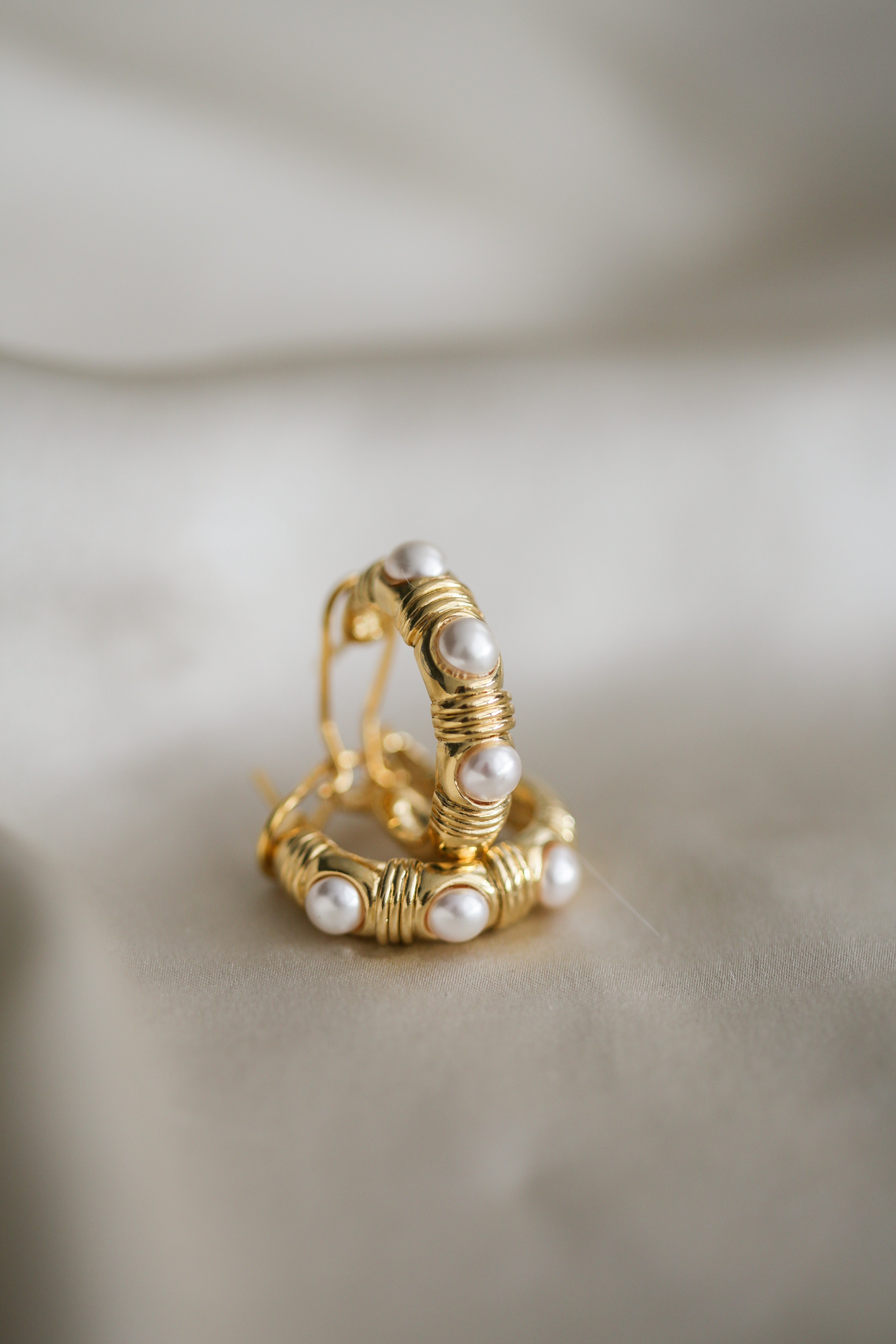 Ziva (Vintage) Hoops - Boutique Minimaliste has waterproof, durable, elegant and vintage inspired jewelry