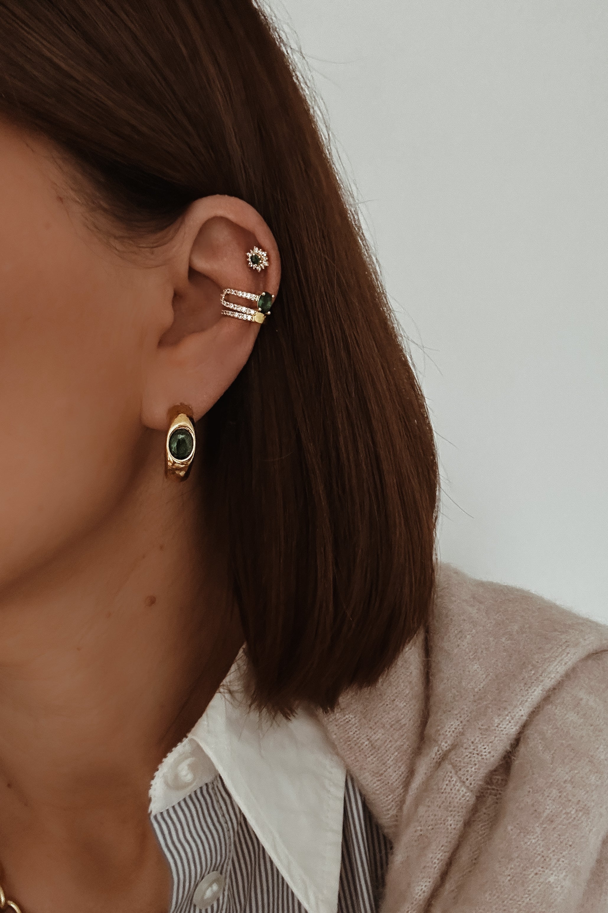 Zoe Ear Cuff - Boutique Minimaliste has waterproof, durable, elegant and vintage inspired jewelry