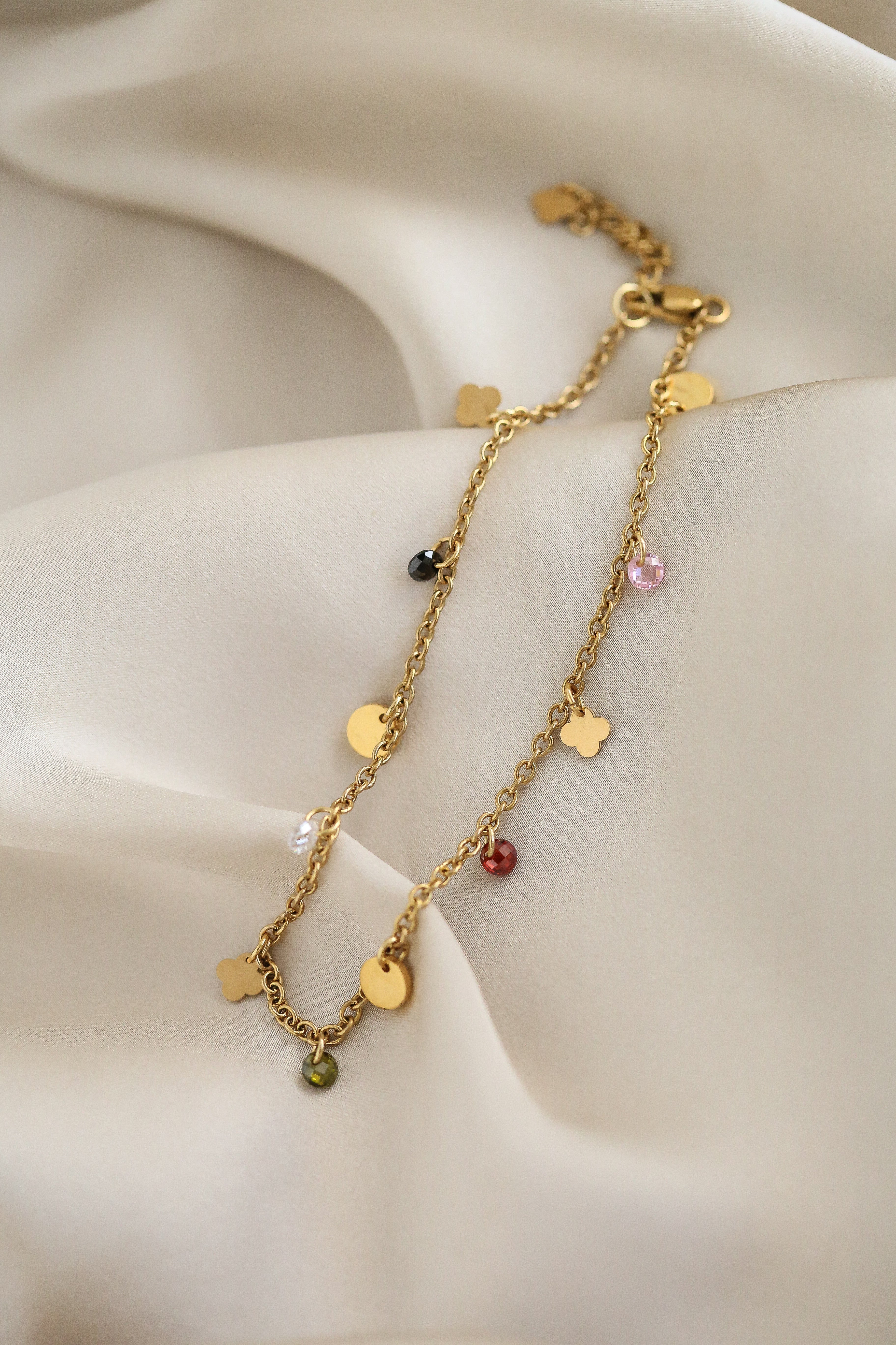 Nellie Anklet - Boutique Minimaliste has waterproof, durable, elegant and vintage inspired jewelry
