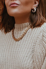 Alicia Stud Earrings - Boutique Minimaliste has waterproof, durable, elegant and vintage inspired jewelry