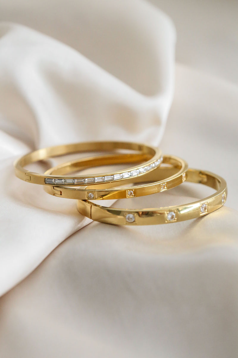 Amata Cuff - Boutique Minimaliste has waterproof, durable, elegant and vintage inspired jewelry