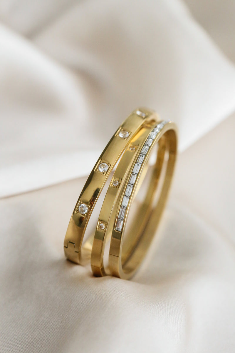 Amata Cuff - Boutique Minimaliste has waterproof, durable, elegant and vintage inspired jewelry