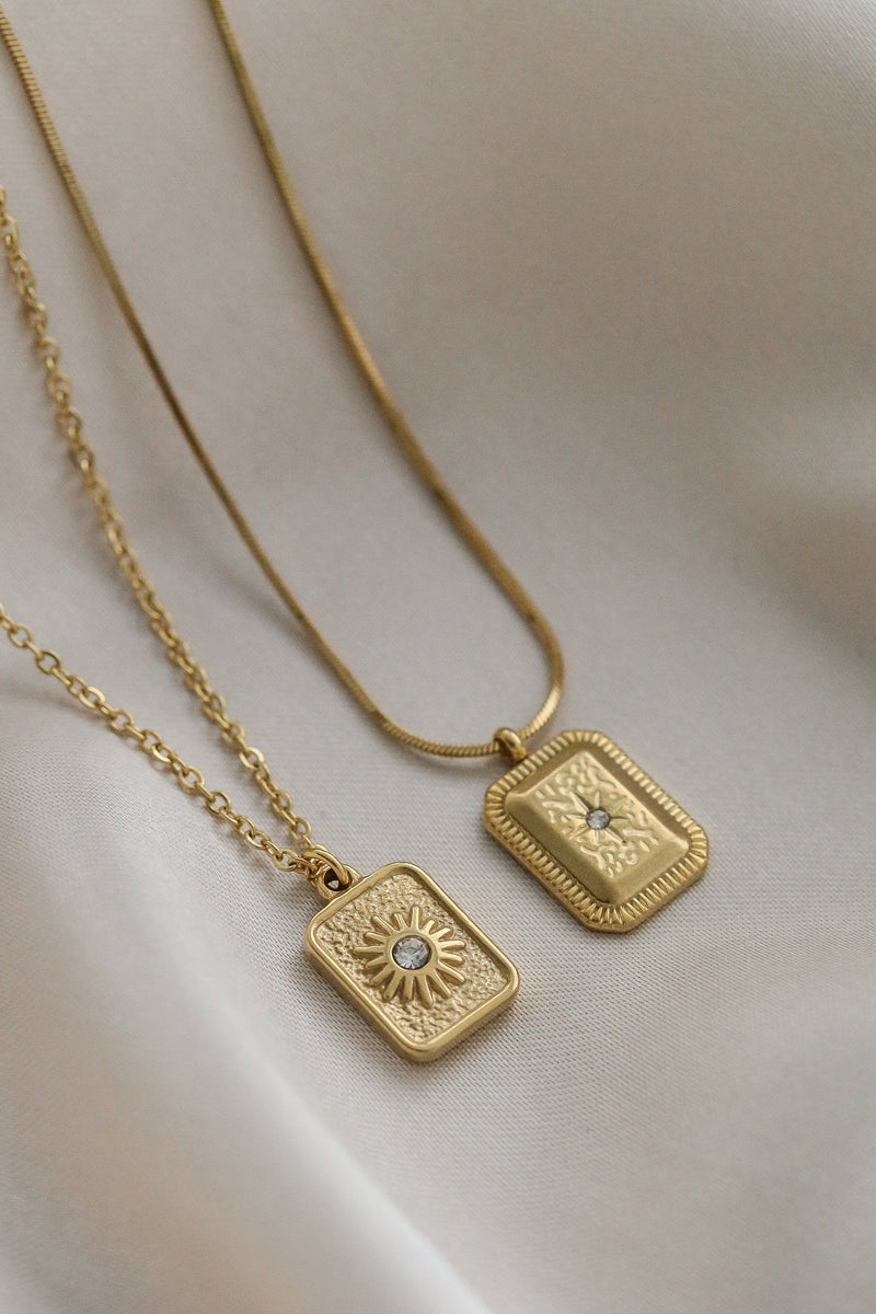 Aurora Necklace - Boutique Minimaliste has waterproof, durable, elegant and vintage inspired jewelry
