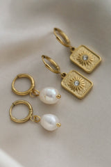 Ava Earrings - Boutique Minimaliste has waterproof, durable, elegant and vintage inspired jewelry