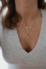 Ava Necklace - Boutique Minimaliste has waterproof, durable, elegant and vintage inspired jewelry