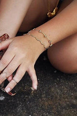 Bars (Vintage) Chain bracelet - Boutique Minimaliste has waterproof, durable, elegant and vintage inspired jewelry