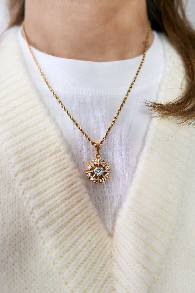 Bree Necklace - Boutique Minimaliste has waterproof, durable, elegant and vintage inspired jewelry