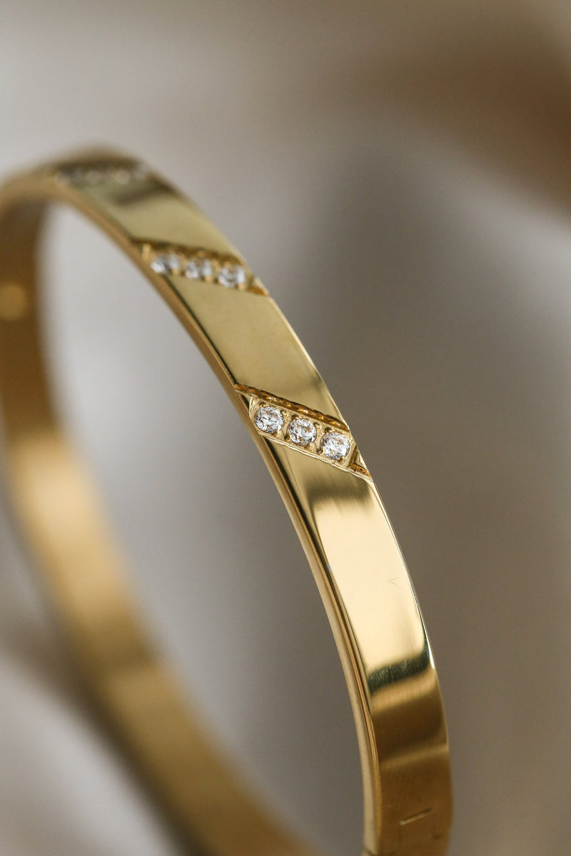 Britney Cuff - Boutique Minimaliste has waterproof, durable, elegant and vintage inspired jewelry
