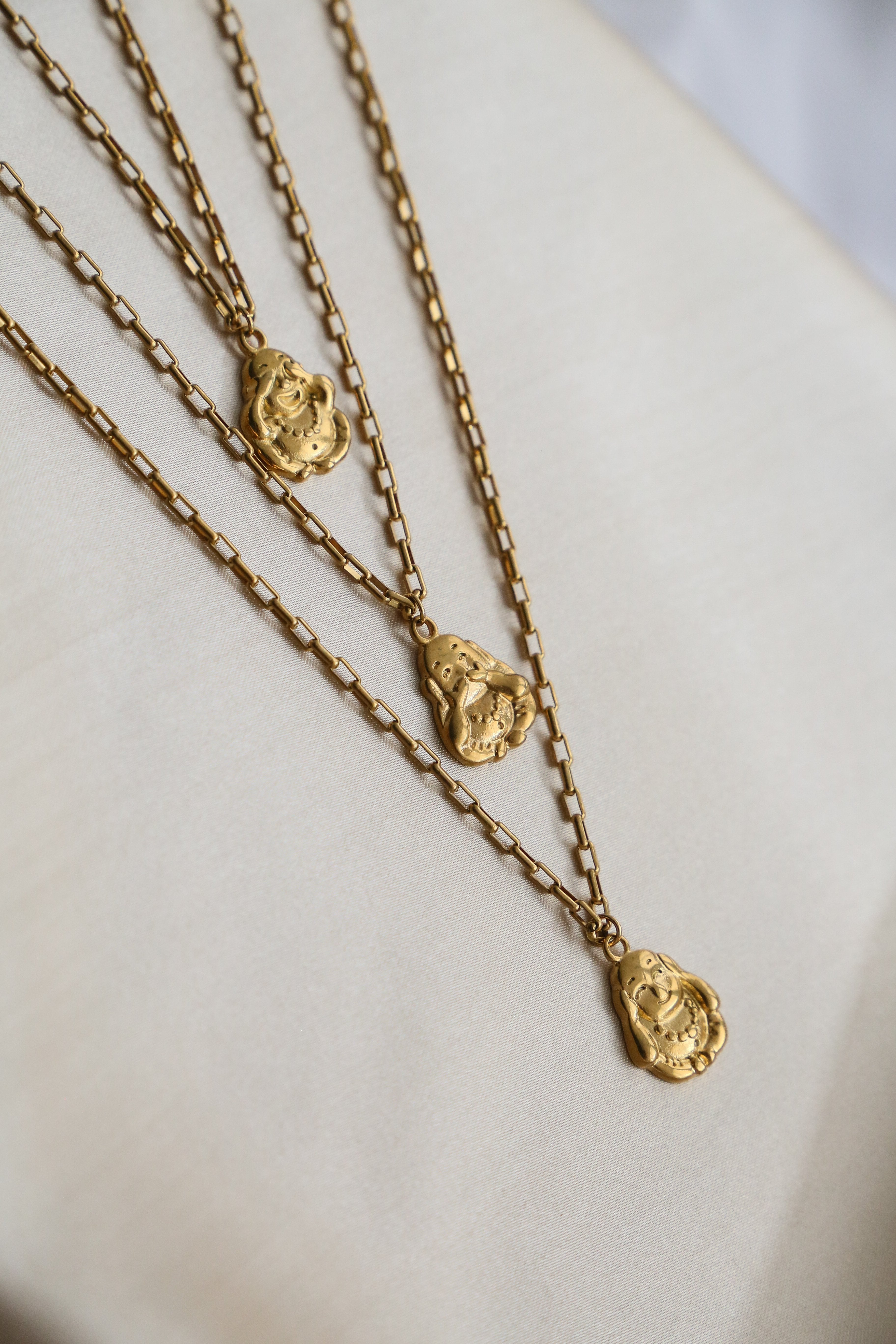 Buddha Necklace - has waterproof, durable, elegant and vintage inspired jewelry