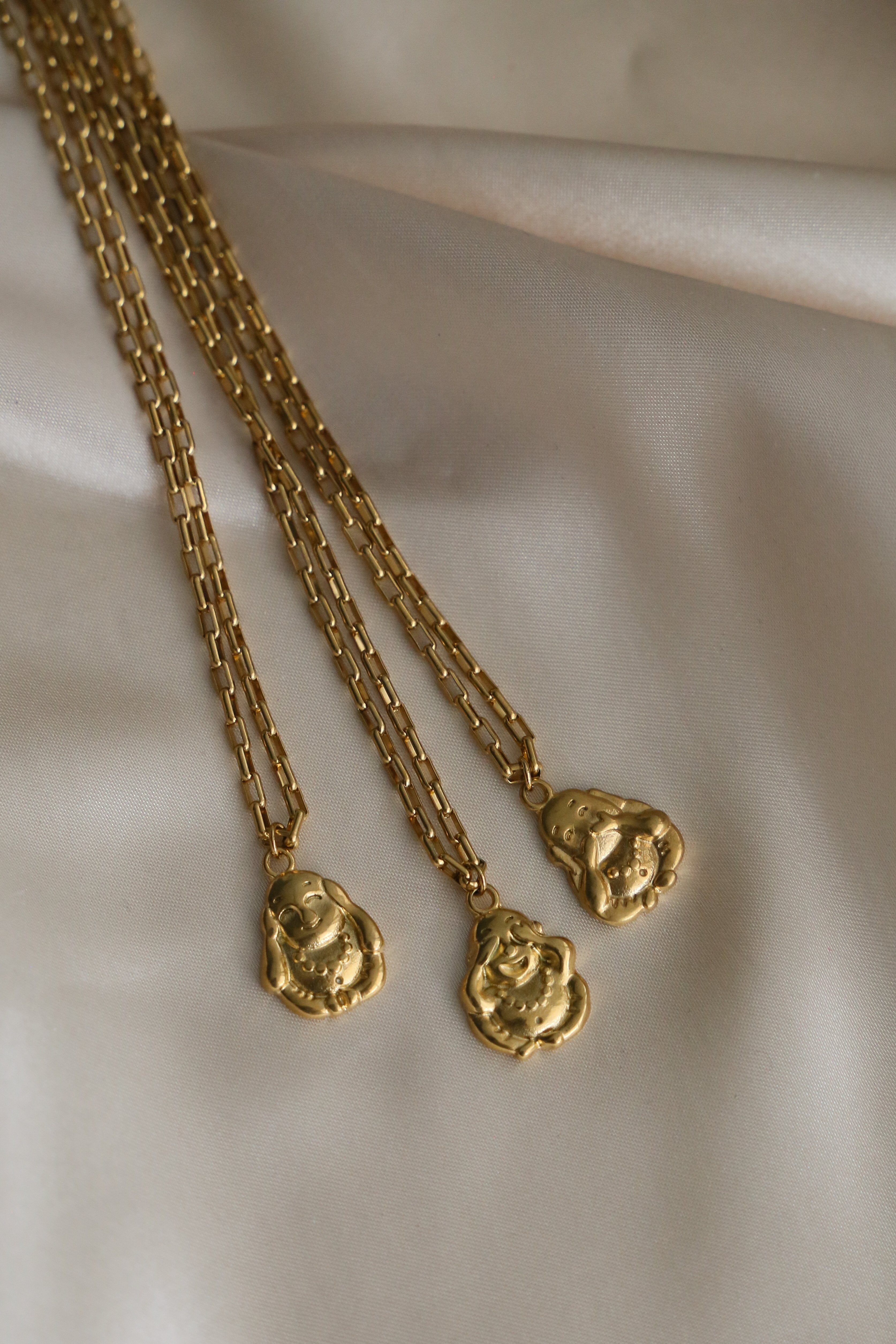 Buddha Necklace - has waterproof, durable, elegant and vintage inspired jewelry