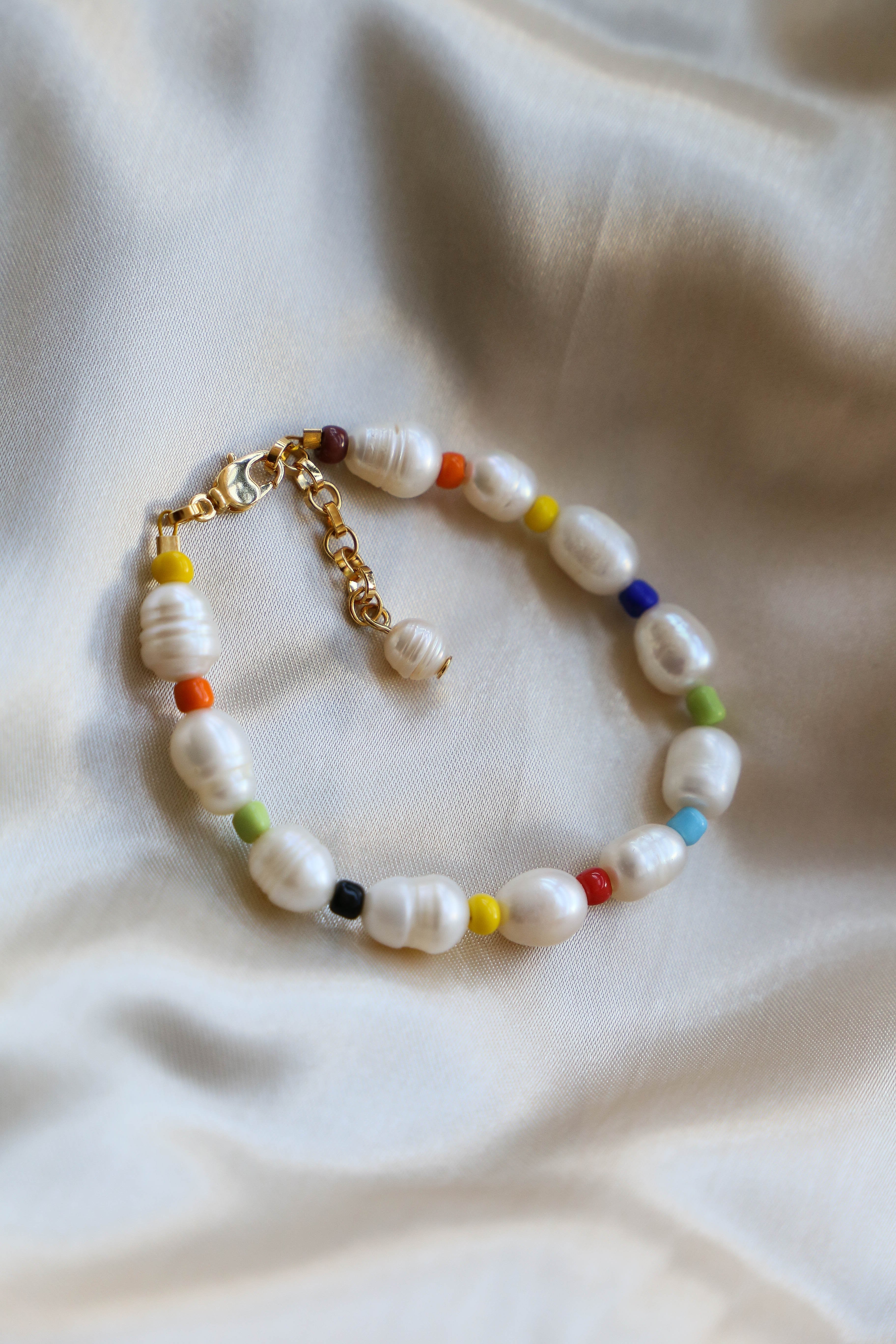 Cecile Pearl Bracelet - has waterproof, durable, elegant and vintage inspired jewelry