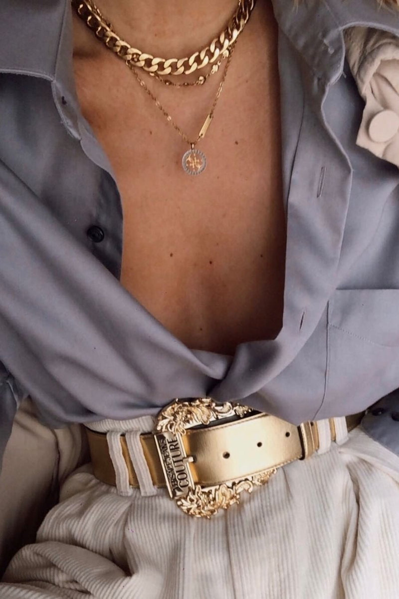 Chelsea Necklace / Bracelet - Boutique Minimaliste has waterproof, durable, elegant and vintage inspired jewelry