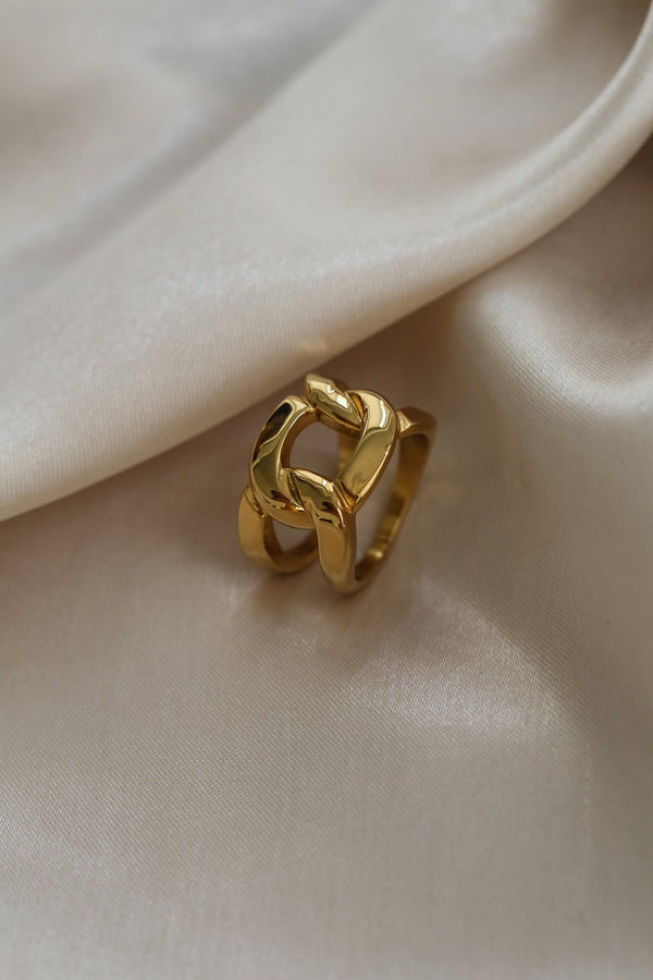 Elina Ring - Boutique Minimaliste has waterproof, durable, elegant and vintage inspired jewelry