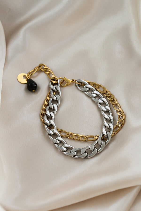 Elisa Anklet - Boutique Minimaliste has waterproof, durable, elegant and vintage inspired jewelry