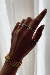 Emilia Cuff - Boutique Minimaliste has waterproof, durable, elegant and vintage inspired jewelry