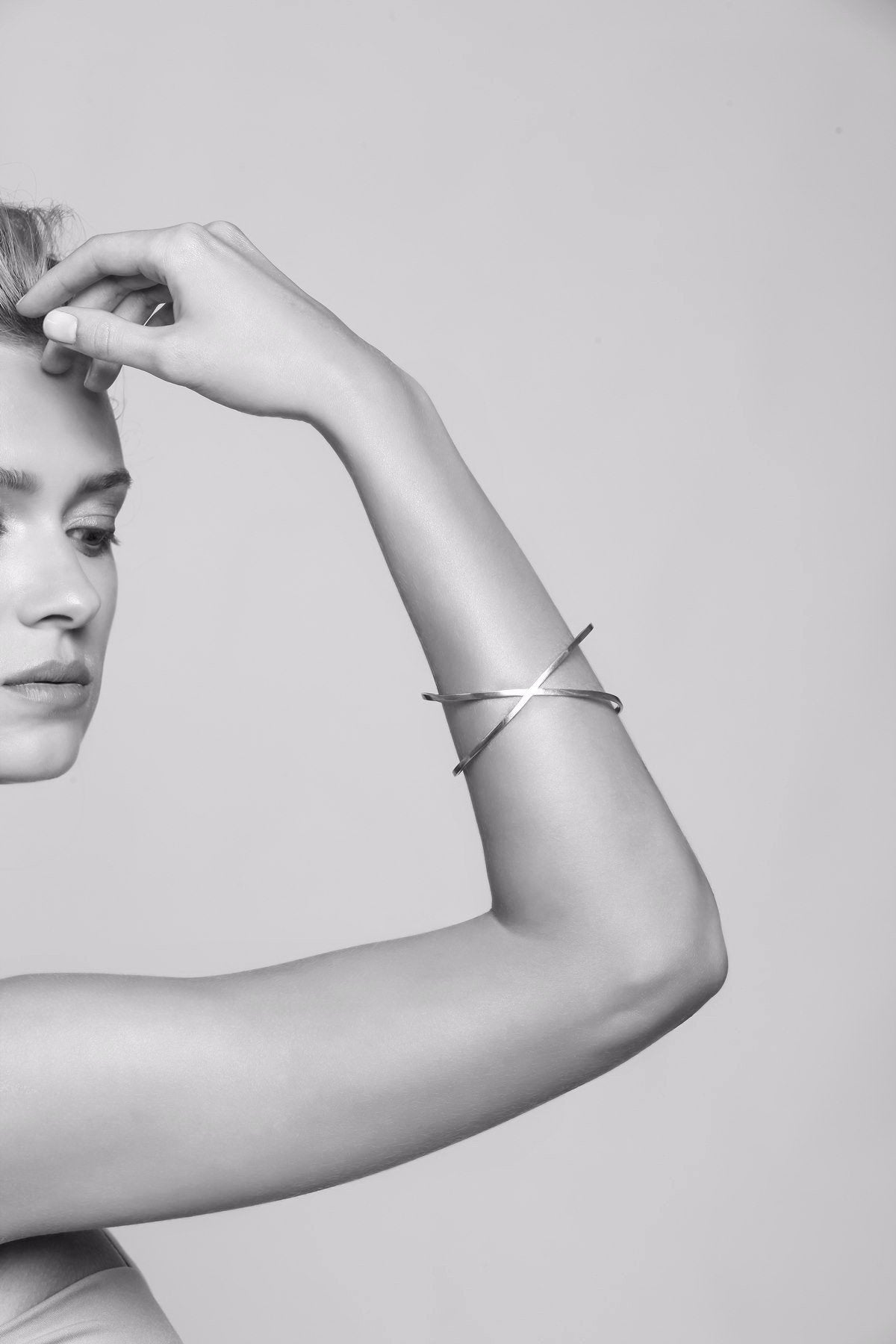 Fine Jewellery - X Cuff - has waterproof, durable, elegant and vintage inspired jewelry