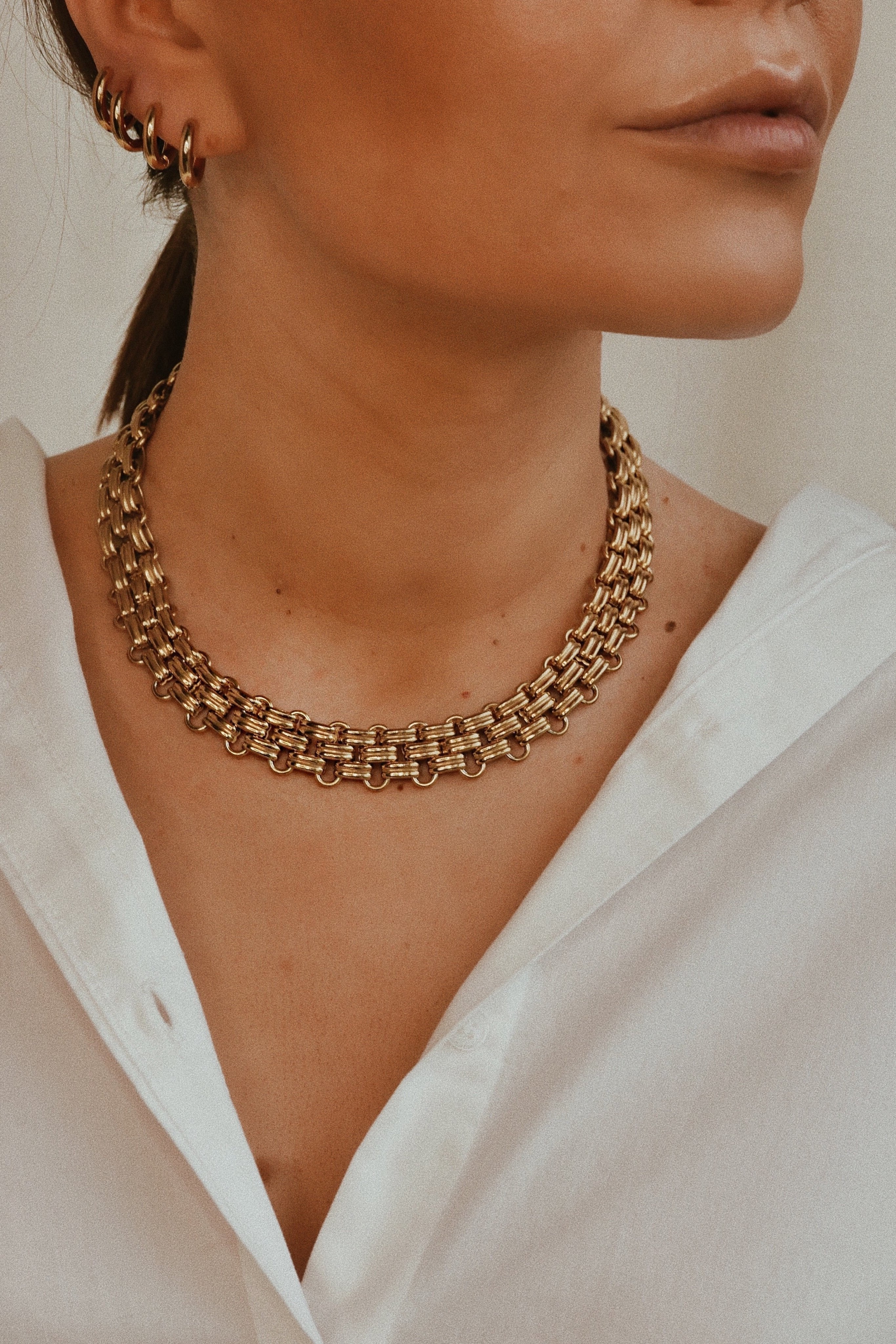 Genova Necklace - Boutique Minimaliste has waterproof, durable, elegant and vintage inspired jewelry