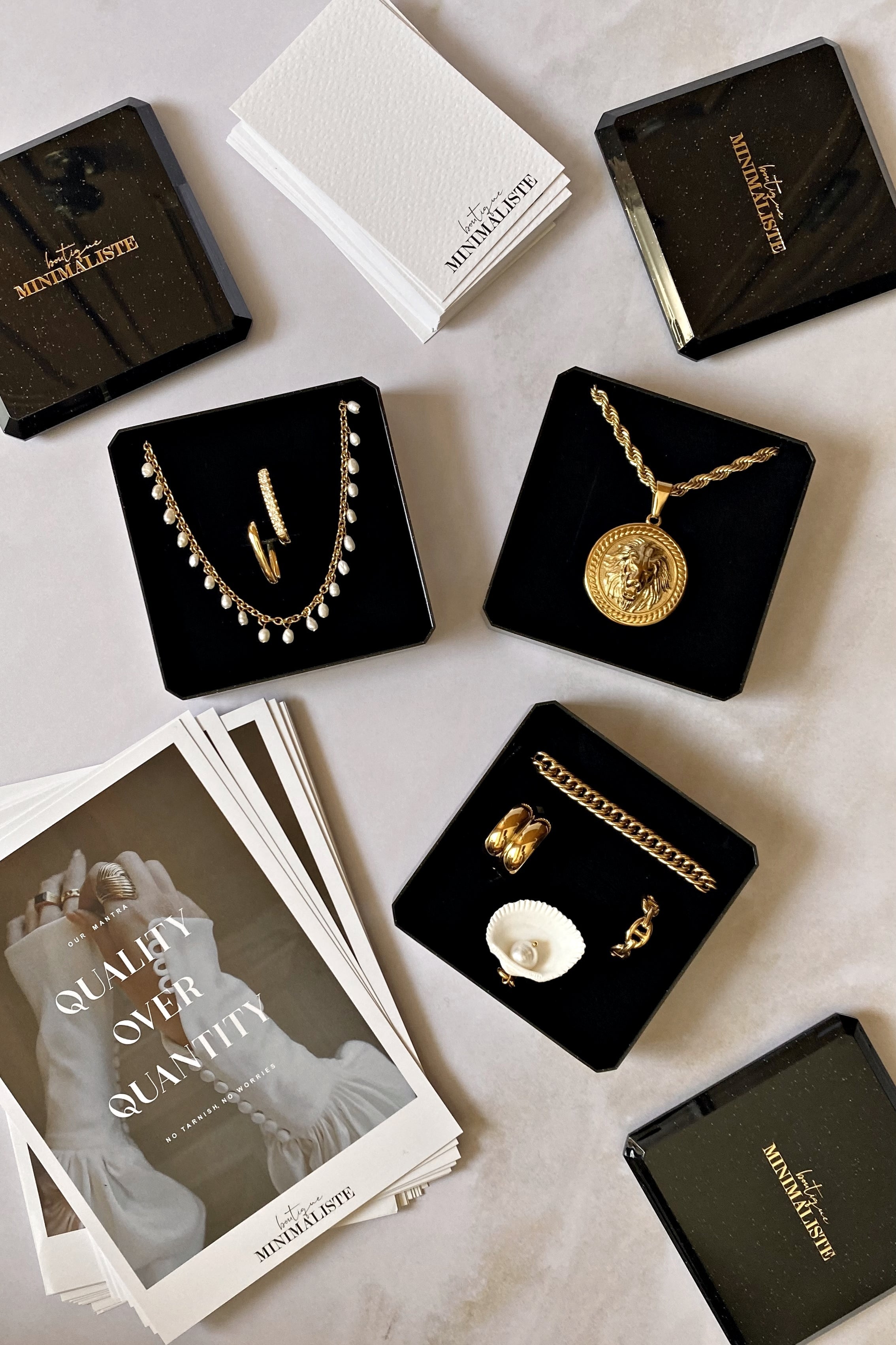 Gift Box - Boutique Minimaliste has waterproof, durable, elegant and vintage inspired jewelry