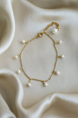 Gina Anklet - Boutique Minimaliste has waterproof, durable, elegant and vintage inspired jewelry