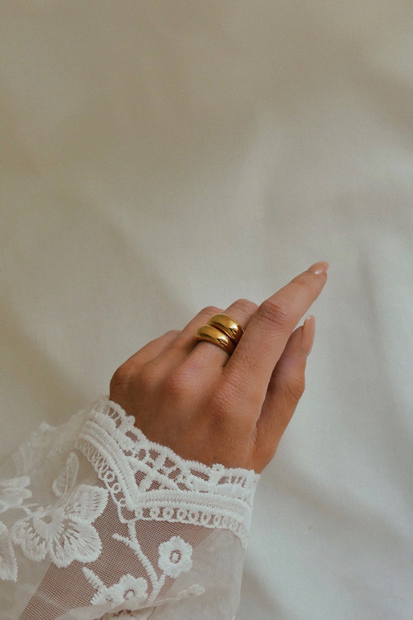 Gloss Ring - Boutique Minimaliste has waterproof, durable, elegant and vintage inspired jewelry
