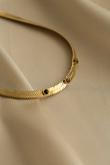 Harlow Necklace - Boutique Minimaliste has waterproof, durable, elegant and vintage inspired jewelry