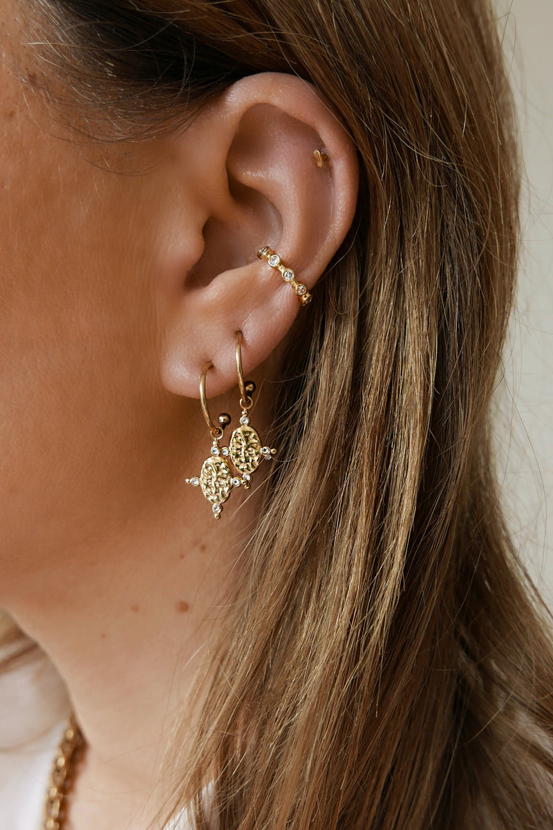 Hazel Earrings - Boutique Minimaliste has waterproof, durable, elegant and vintage inspired jewelry