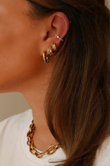 Hilda Ear Cuff - Boutique Minimaliste has waterproof, durable, elegant and vintage inspired jewelry