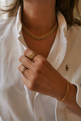 Holly Ring - Boutique Minimaliste has waterproof, durable, elegant and vintage inspired jewelry